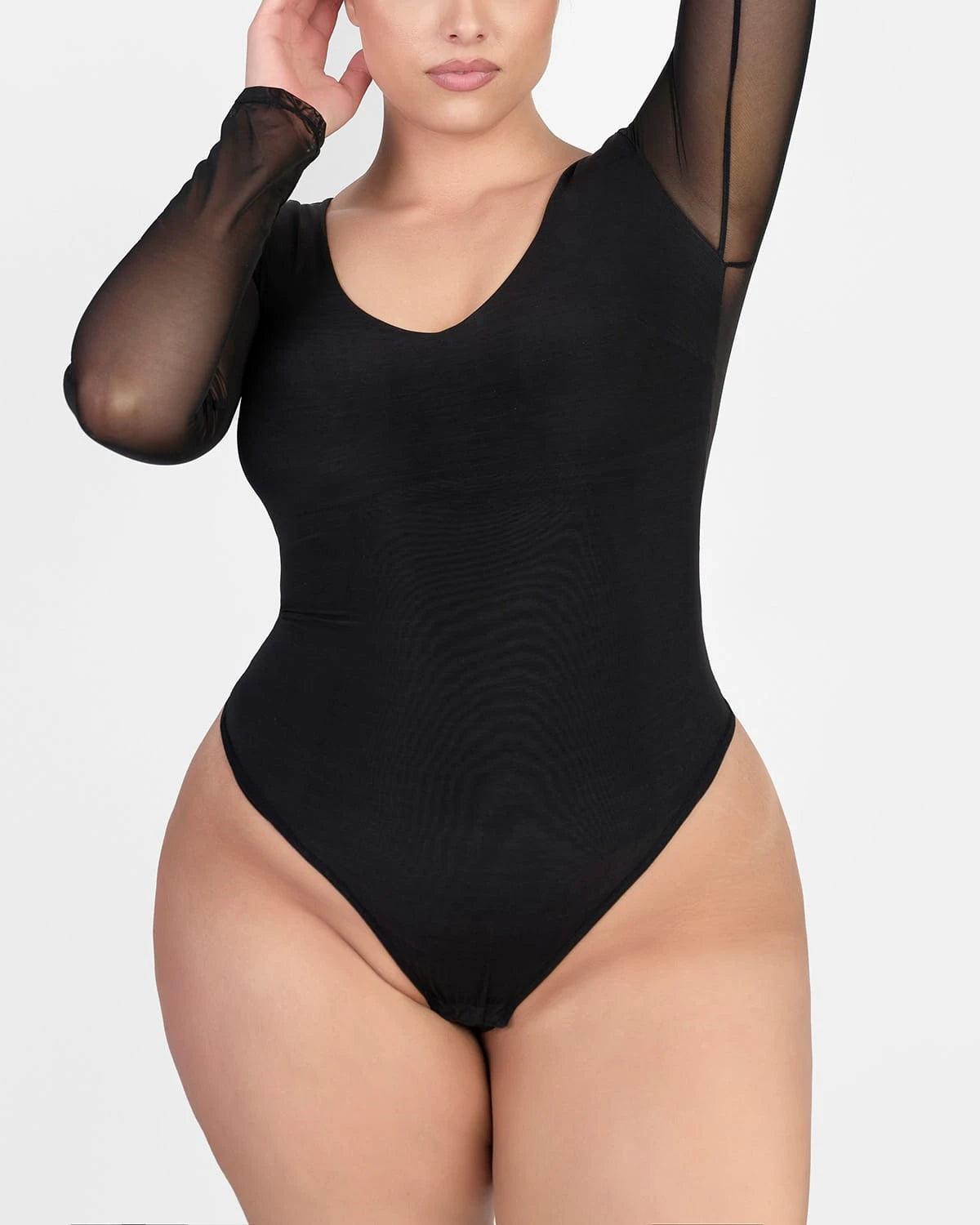 AirSlim® See-Through Mesh Smoothing Bodysuit、mySite、bengalsvssteelers