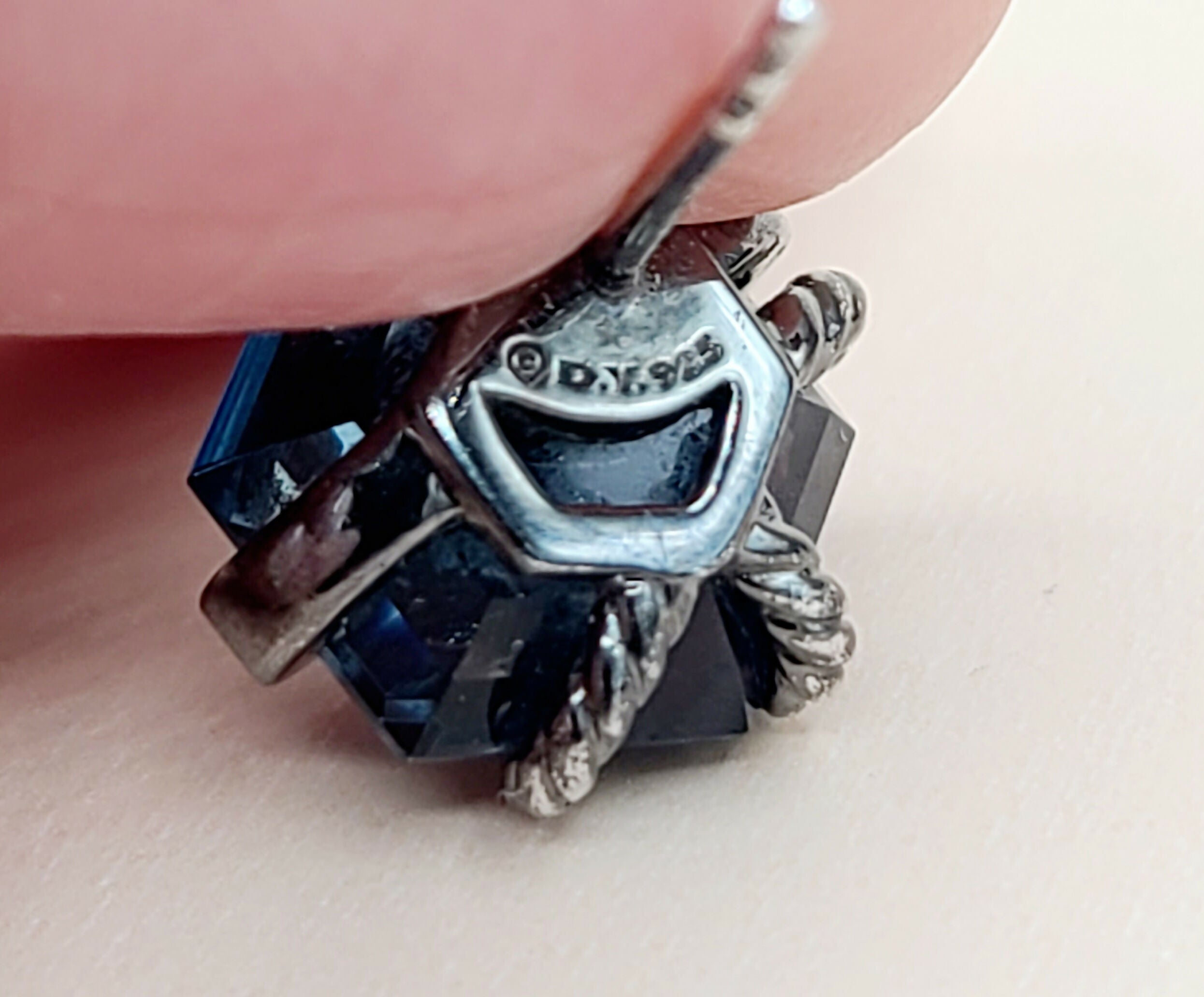 David Yurman Cable Wrap Earrings Hampton Blue Topaz、mySite、hinf8tx79