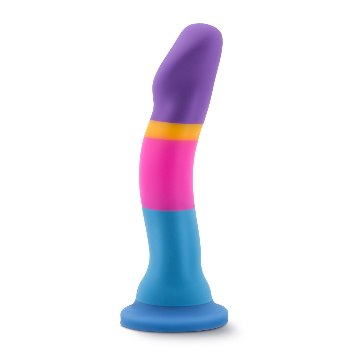 Avant By Blush® | Hot 'n' Cool D1: Artisan 7 Inch Curved G-Spot Dildo with Suction Cup Base - Elegantly Made with Smooth Ultrasilk® Purio™ Silicone、mySite、bottomscart