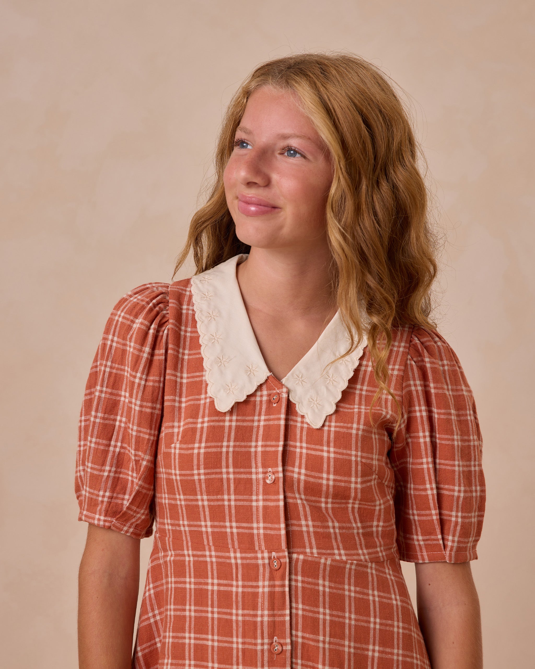  Del Mar Dress | Poppy Check、mySite、layawaytickets