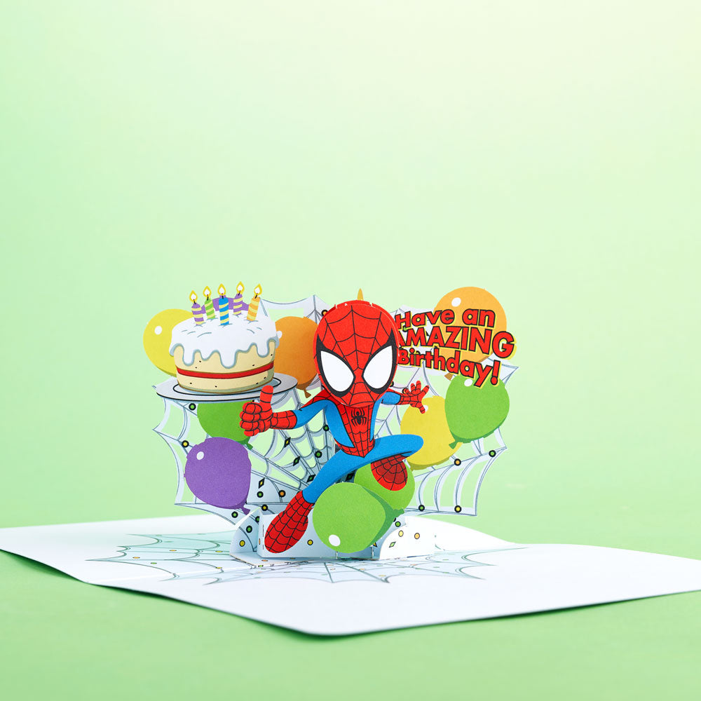 Playpop Card™: Marvel's Spider-Man Amazing Birthday、mySite、solidvoid