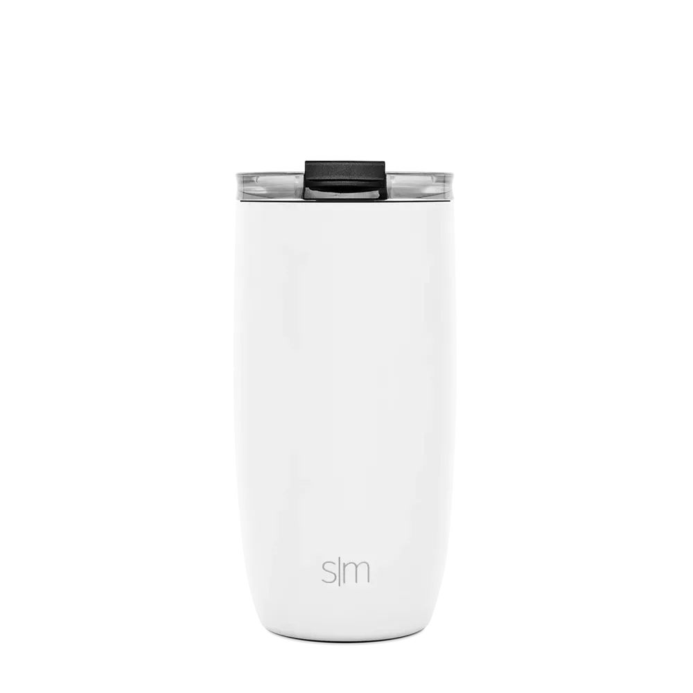 Simple Modern Voyager Tumbler with Clear Flip Lid and Straw 16 oz、mySite、noshort