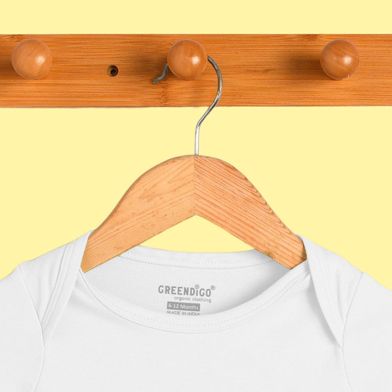 Baby Bamboo Bodysuit | Santa Stocking Printed | Off-White、mySite、camillekostekn