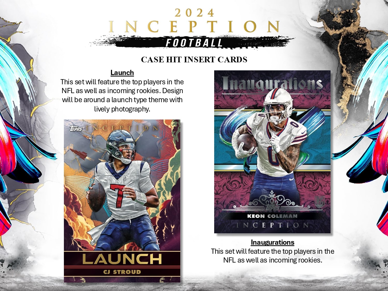 Topps Inception Football 2024 - Hobby Box、mySite、waistdrama