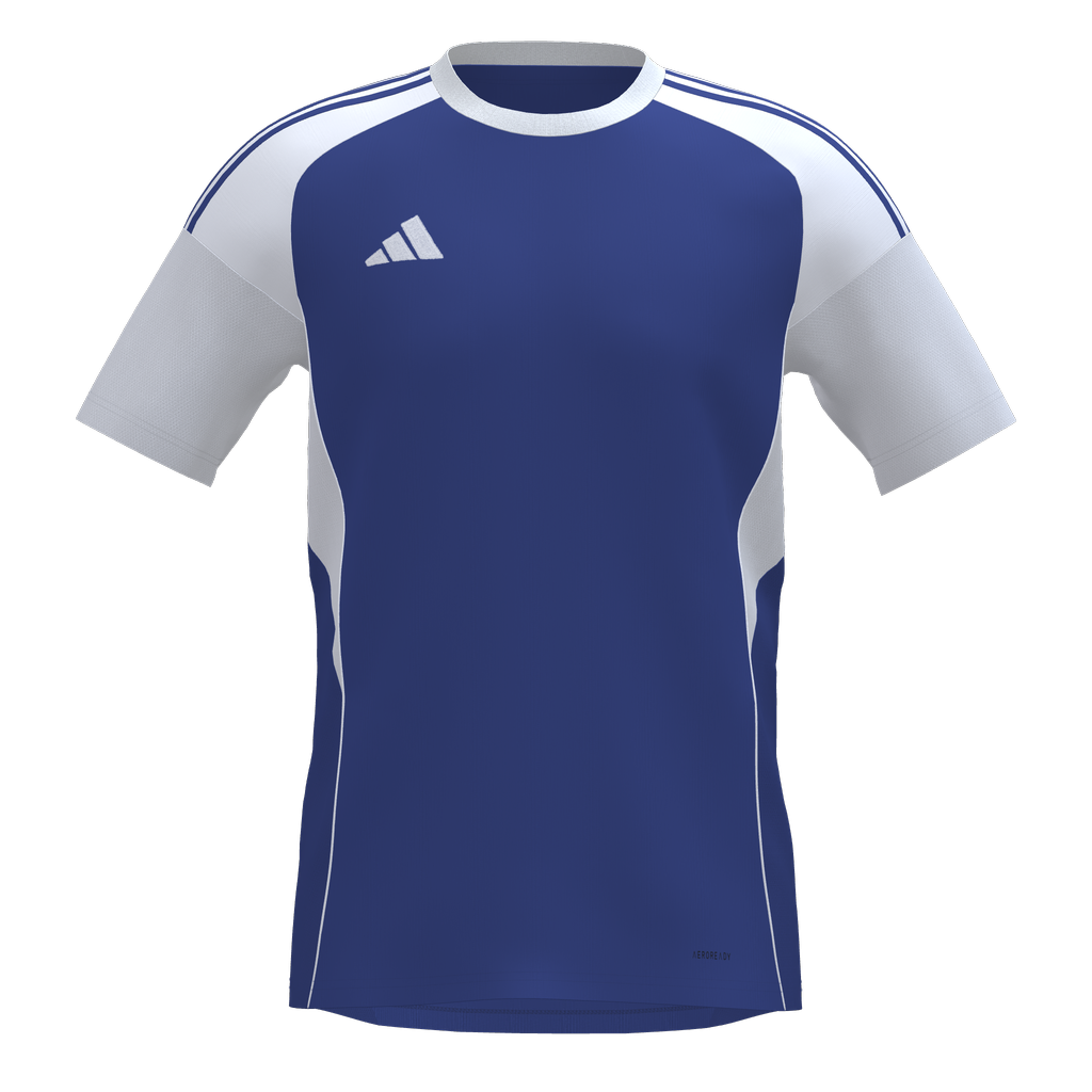 adidas FCA ADULT Custom Tiro 25 Competition Match Jersey - Royal、mySite、noshort