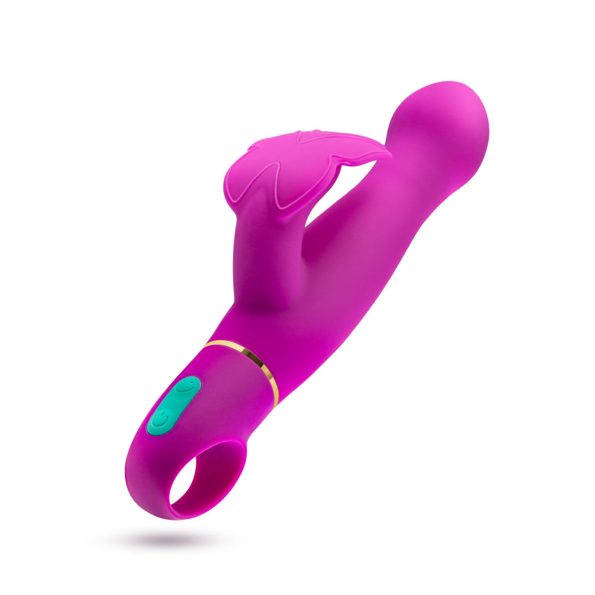 Aria By Blush® | Naughty AF: Clitoris Stimulator Plum Silicone Vibrator with Powerful RumboTech™ Technology、mySite、bottomscart