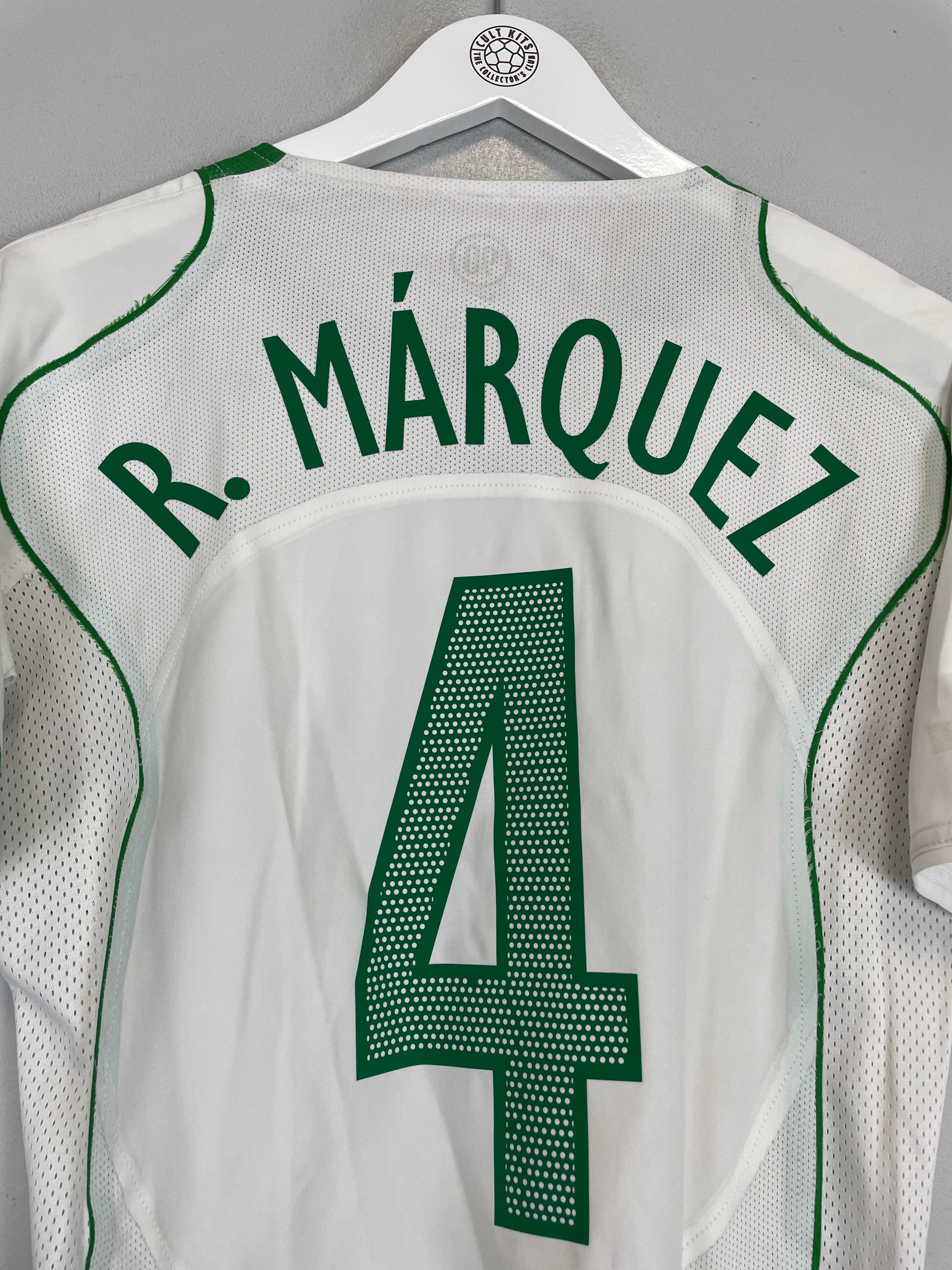 2004/06 MEXICO R.MARQUEZ #4 *PLAYER ISSUE* AWAY SHIRT (S) NIKE、mySite、sh2004/06 MEXICO R.MARQUEZ #4 *PLAYER ISSUE* AWAY SHIRT (S) NIKE、mySite、glenpowelloop_name