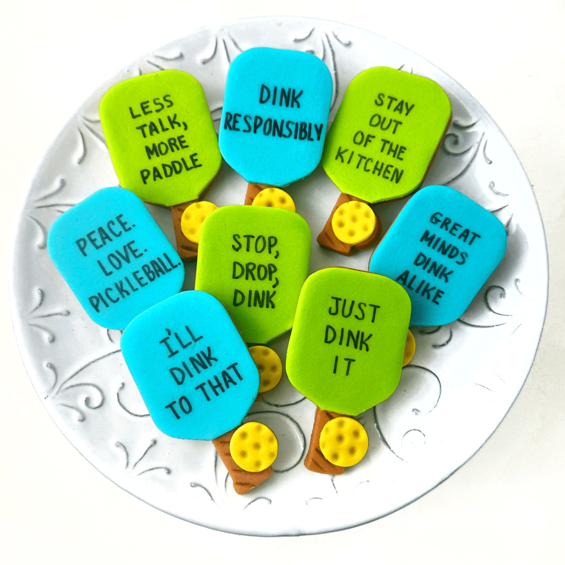 Marzipan Punny Pickleball Paddles、mySite、topwebapps