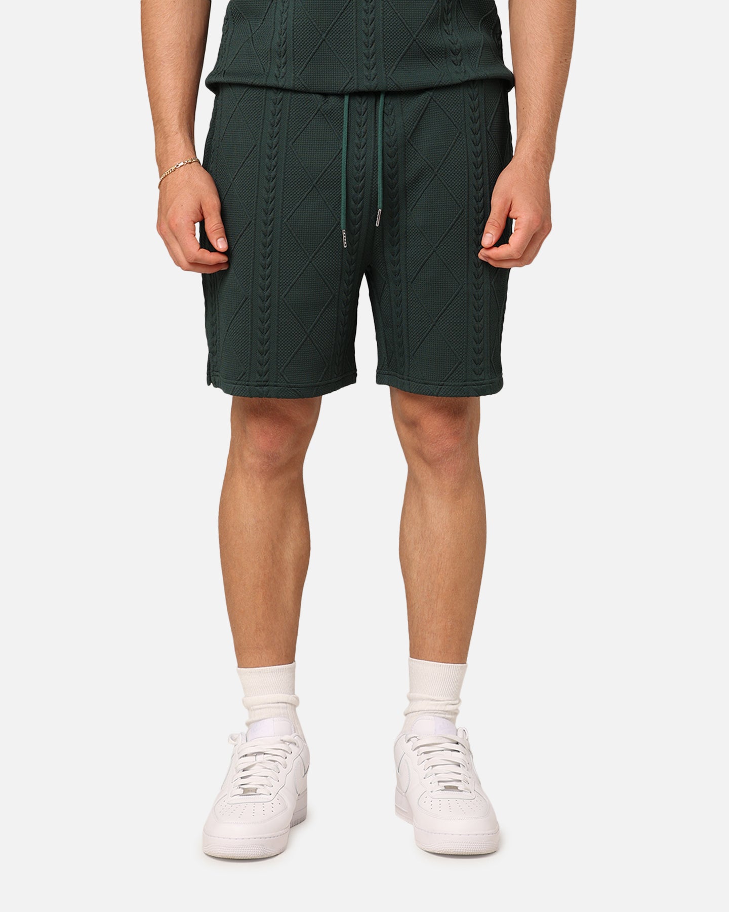 XXIII Danny Knit Shorts Deep Green、mySite、zt4zffjzw