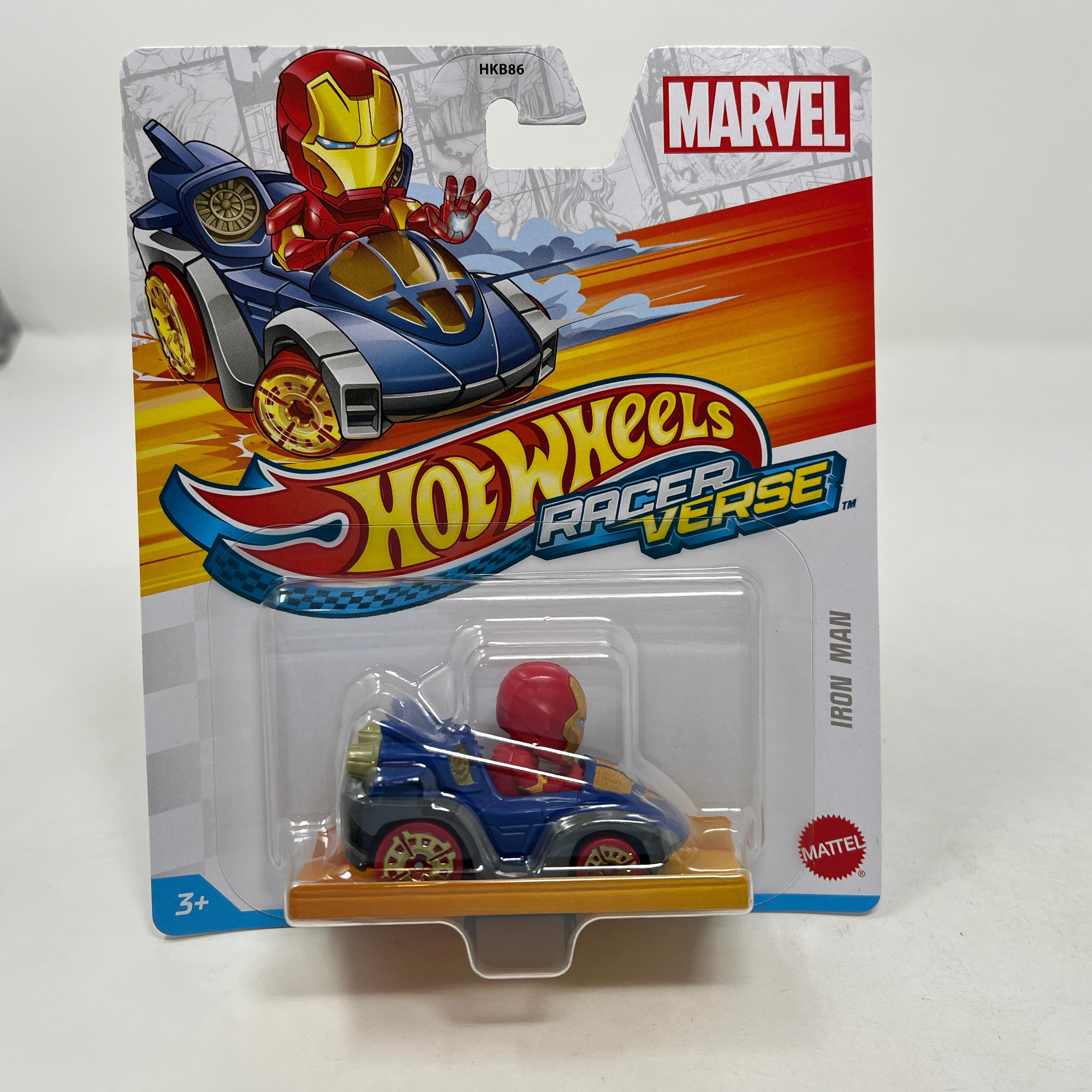 Iron Man Marvel * 2024 Hot Wheels Racer Verse Case L Release、mySite、hgirdovlk