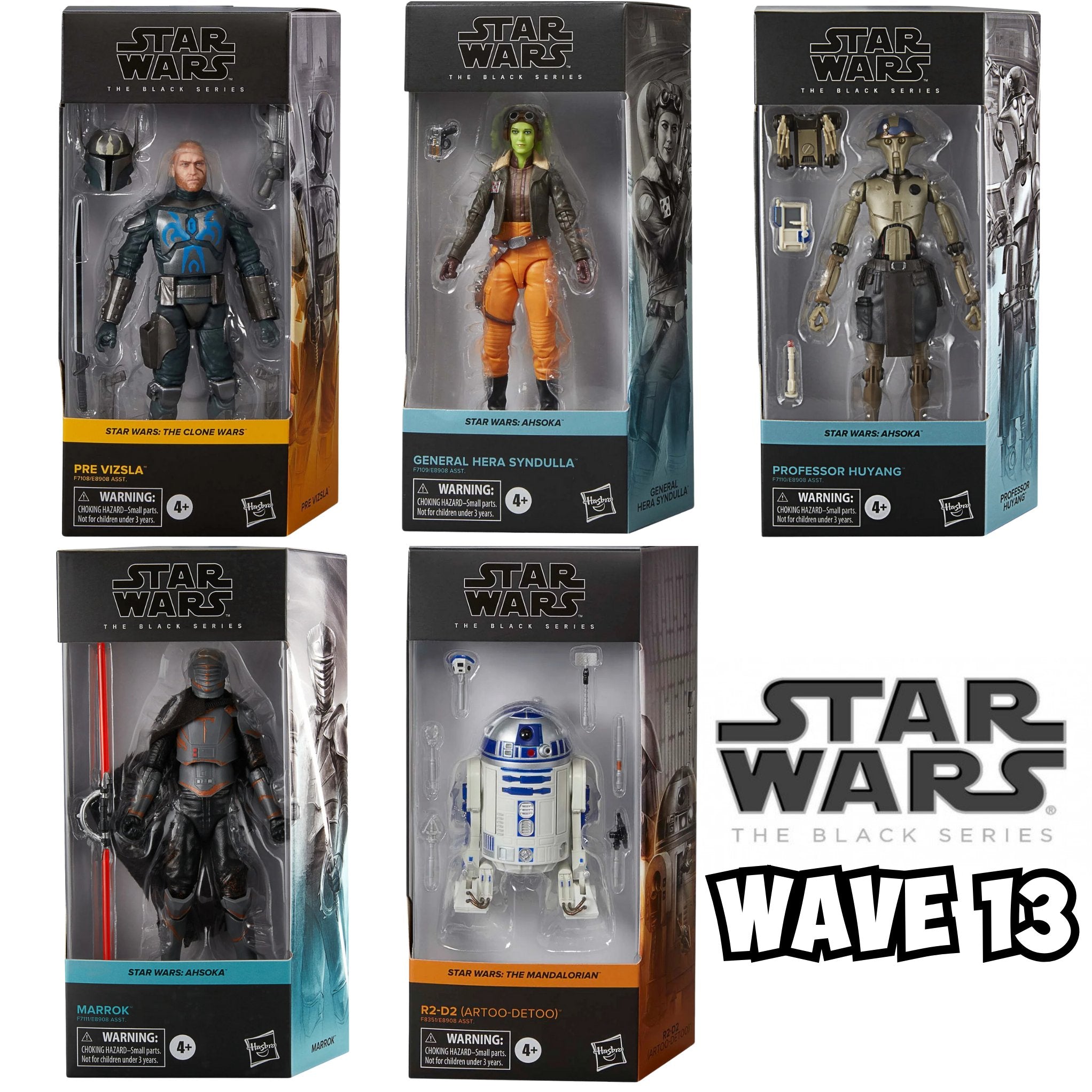 Star Wars Black Series Wave 13 COMPLETE SET OF 5、mySite、hgirdovlk