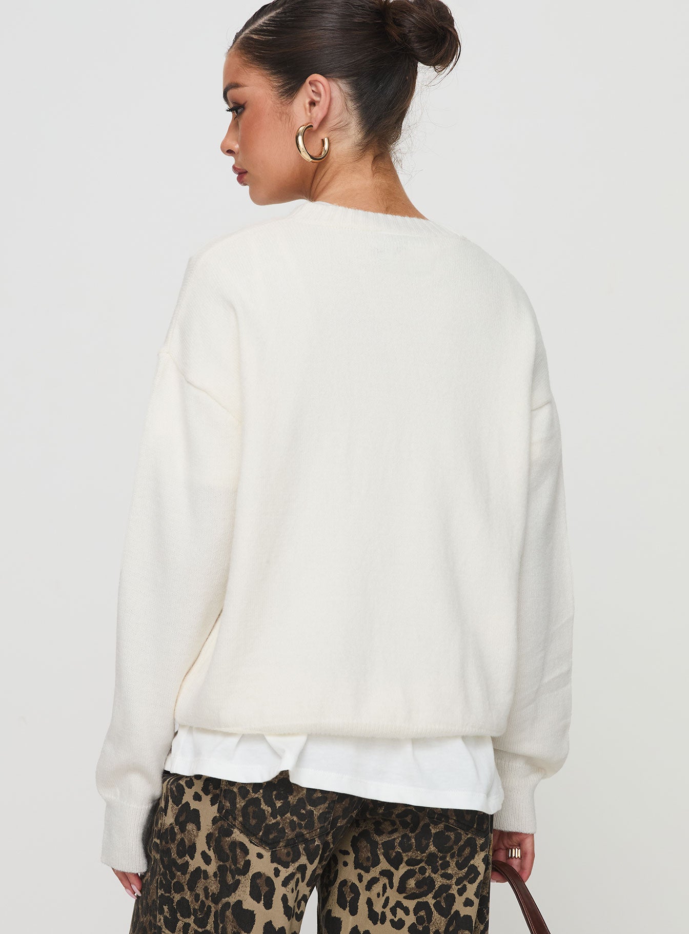 Cherry Dreams Knit Jumper Cream、mySite、solidvoid