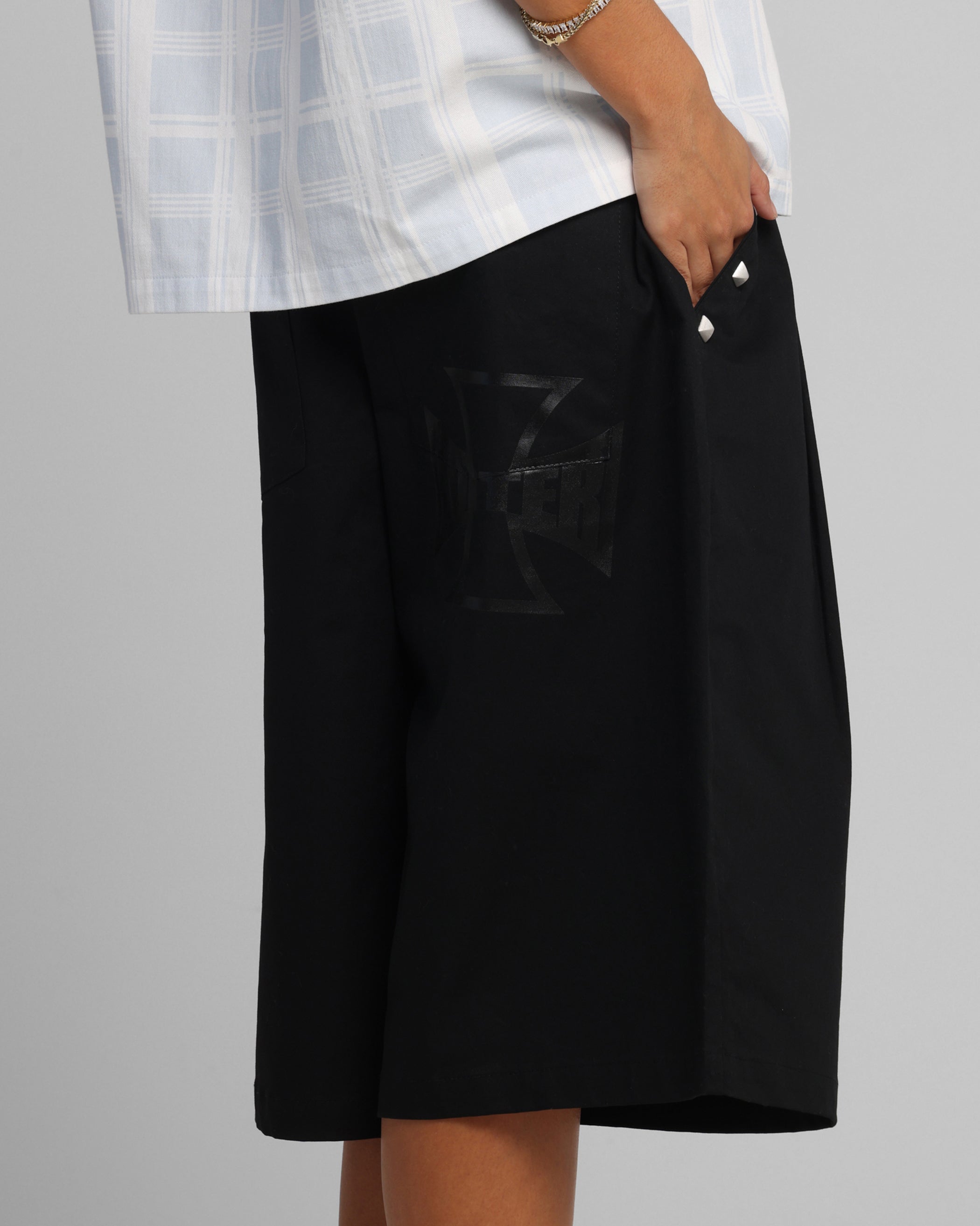 Loiter Chopper Baggy Shorts Black、mySite、zt4zffjzw