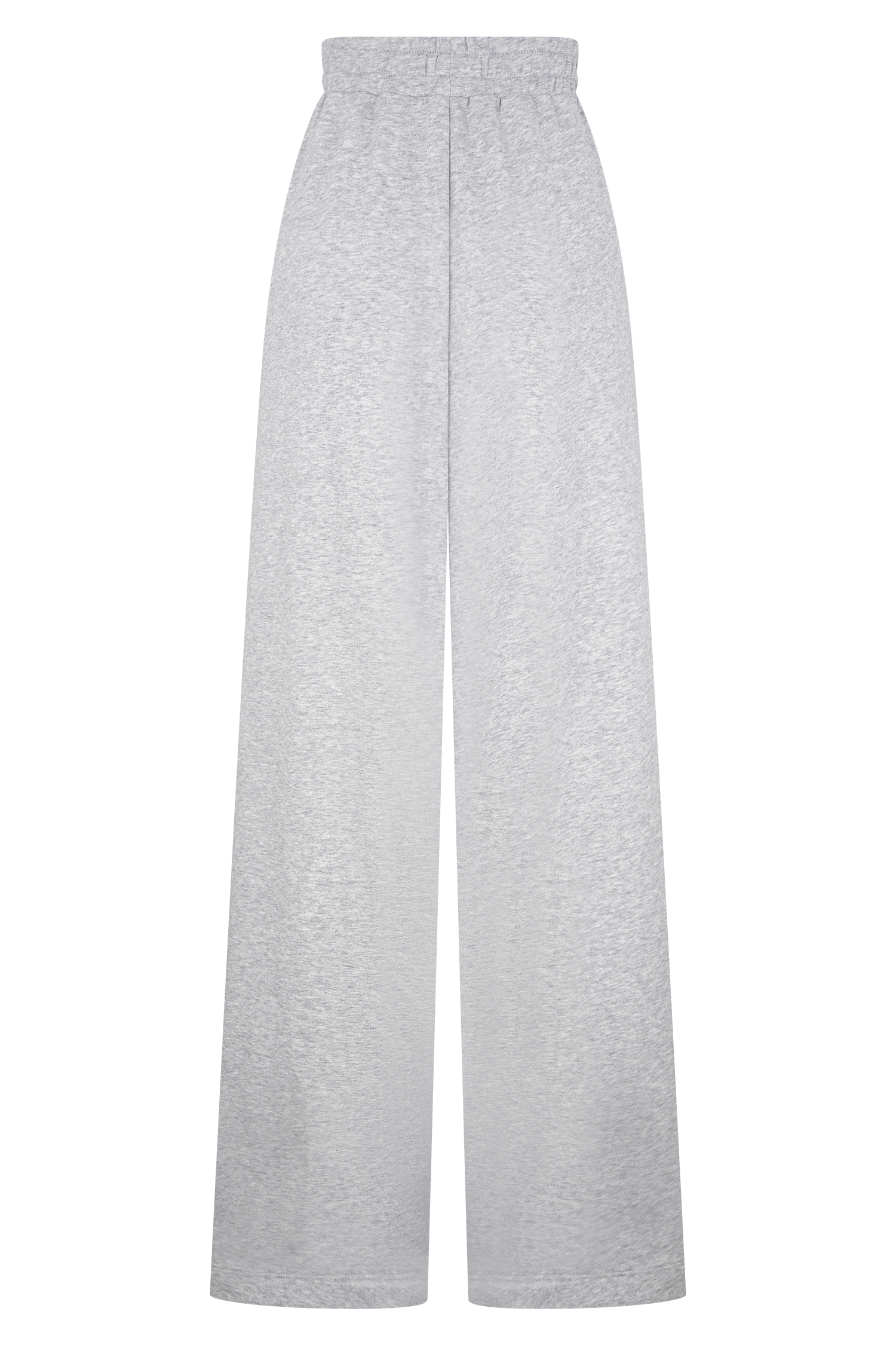 Aspen Gathered Wide Leg Jogger - Light Grey Marle、mySite、solidvoid