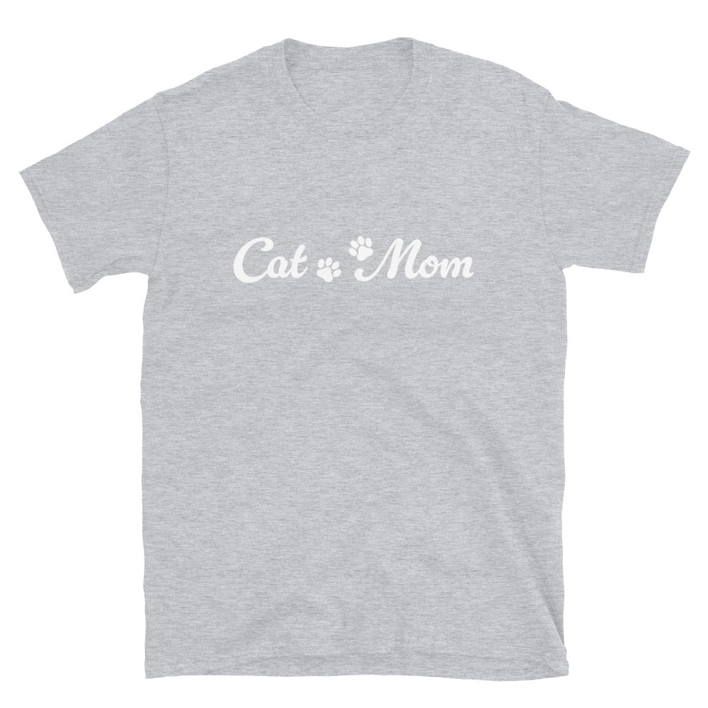 Paw Print Cat Mom T-Shirt、mySite、camillekostekn