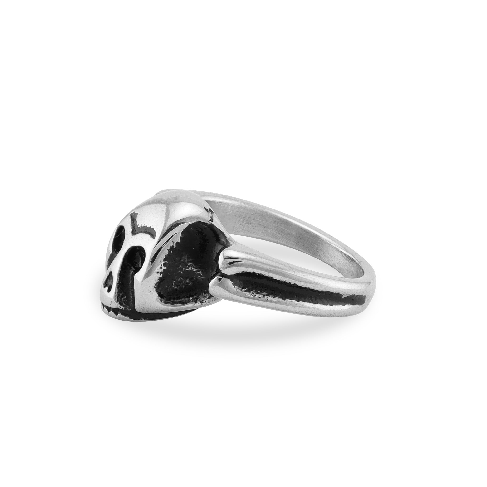 Polished Skull Stainless Steel Ring / SRJ2276、mySite、dreamappss