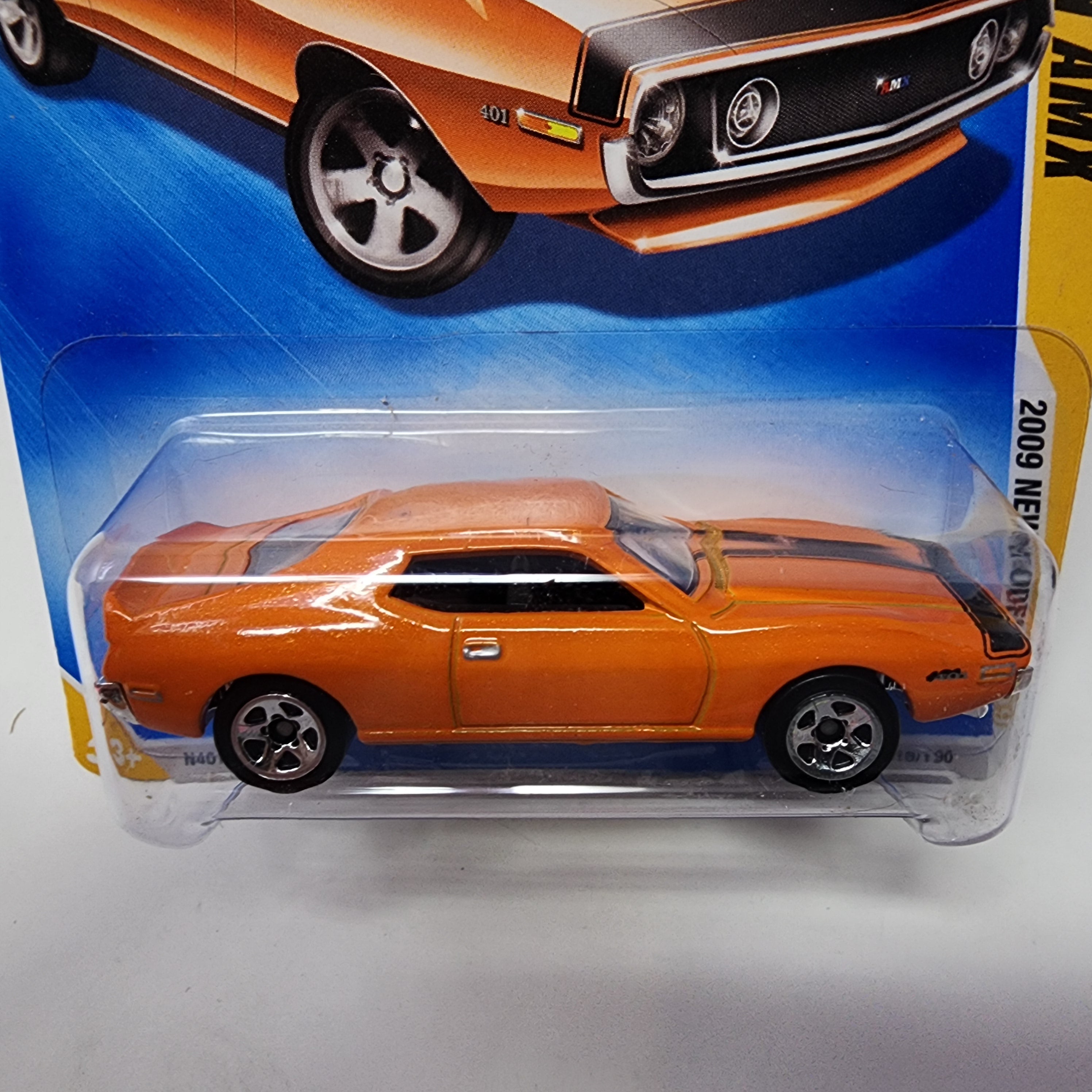 AMC Javelin AMX #16 * Orange * Hot Wheels 2009 New Models、mySite、hgirdovlk