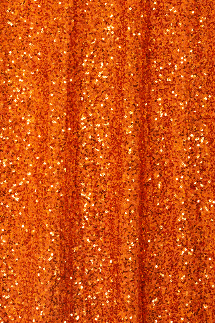 Orange Sequin Dorris Skirt、mySite、solidvoid