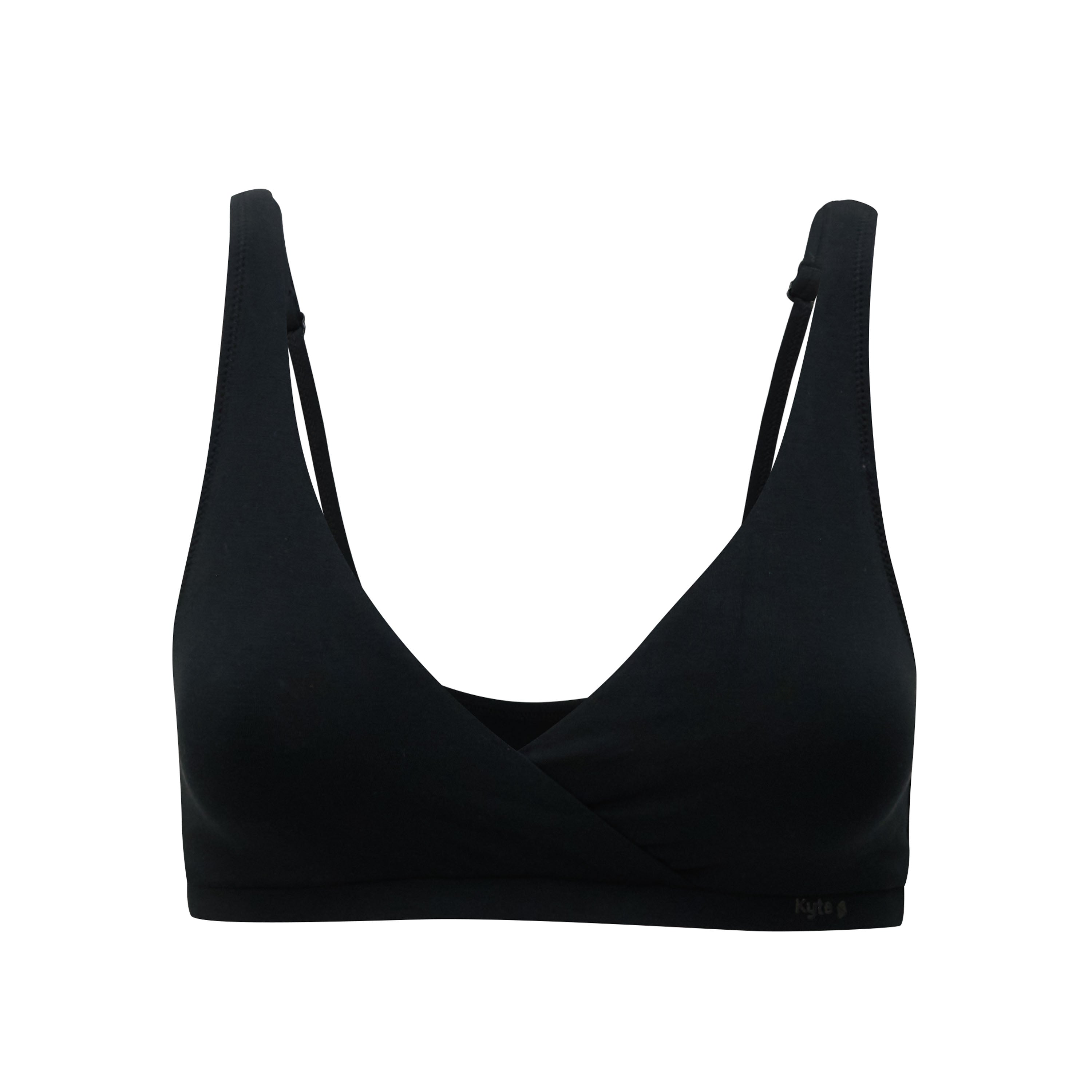  Women's Cross Front Bralette in Midnight、mySite、layawaytickets