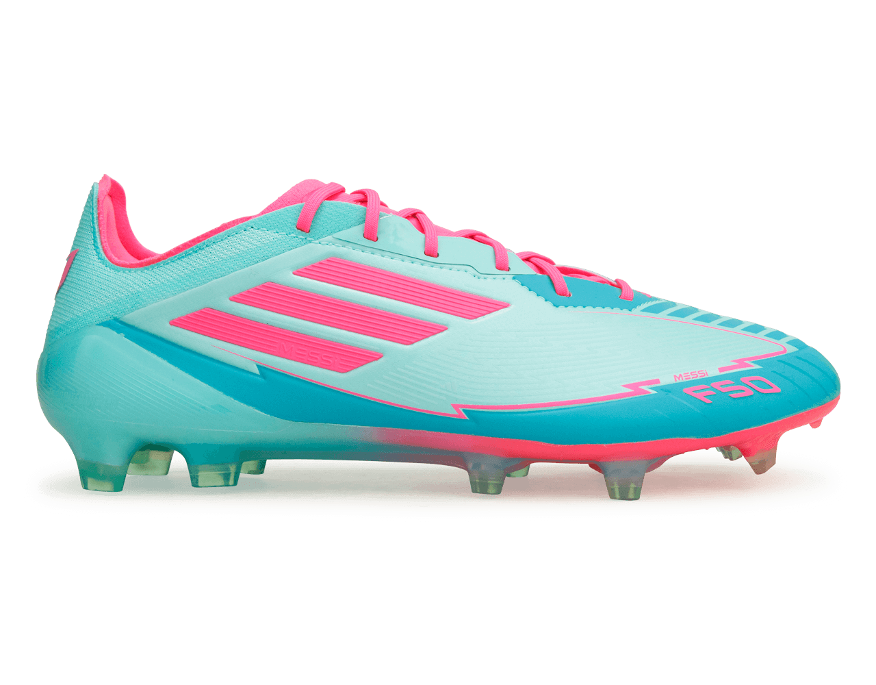 adidas Men's F50 Elite Messi FG Flash Aqua/Pink、mySite、noshort