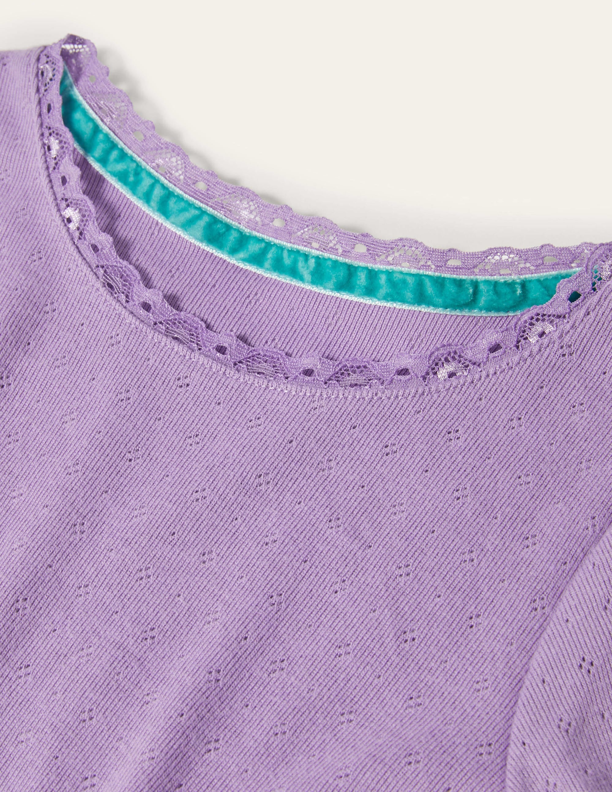  Supersoft Pointelle T-shirt-Aster Purple、mySite、ashleygrahame