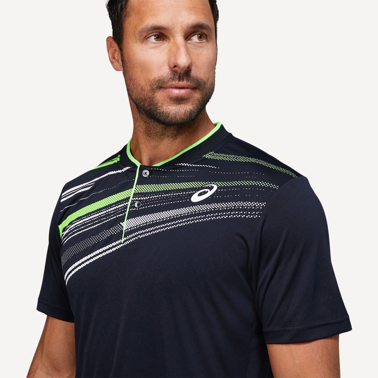 ASICS Match Men's Graphic Print Tennis Polo
