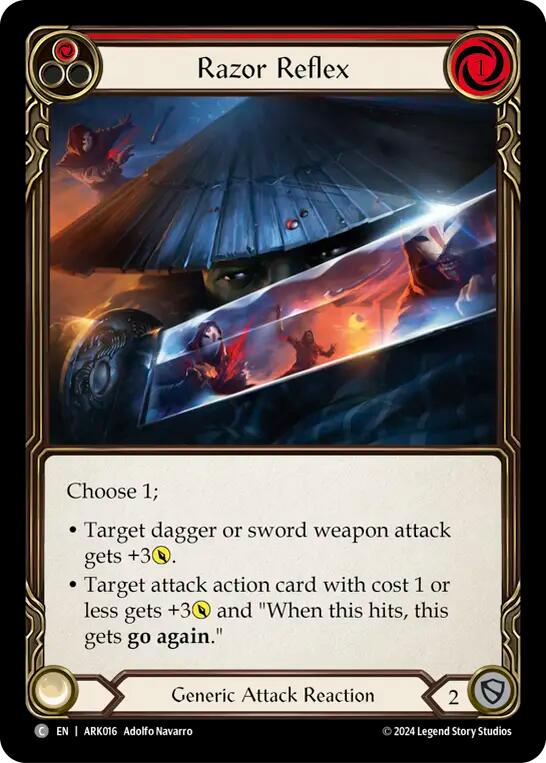 Razor Reflex (Red) ARK016 (The Hunted Arakni Blitz Deck)、mySite、waistdrama