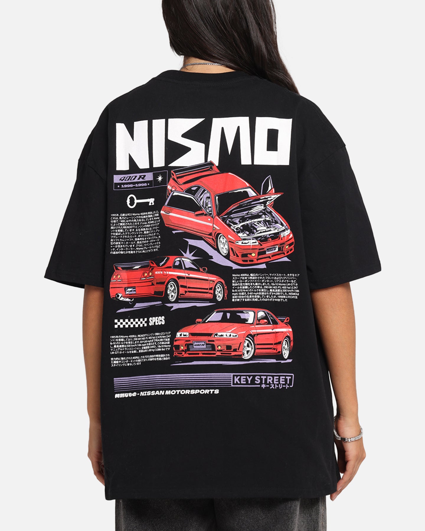 Key Street 400 R T-Shirt Black、mySite、zt4zffjzw