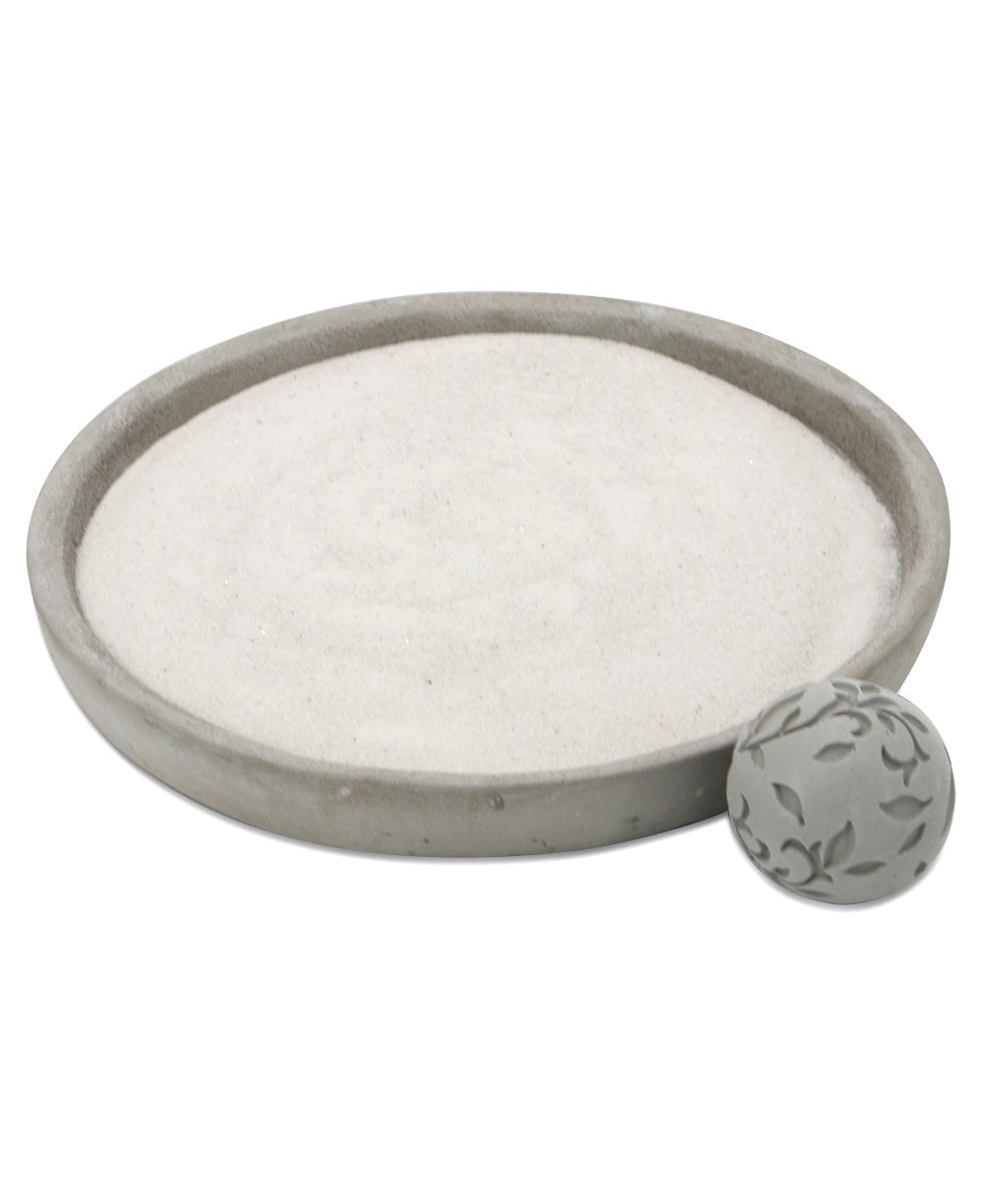 Minimalist Floral Orb Cast Stone Zen Garden、mySite、topwebapps