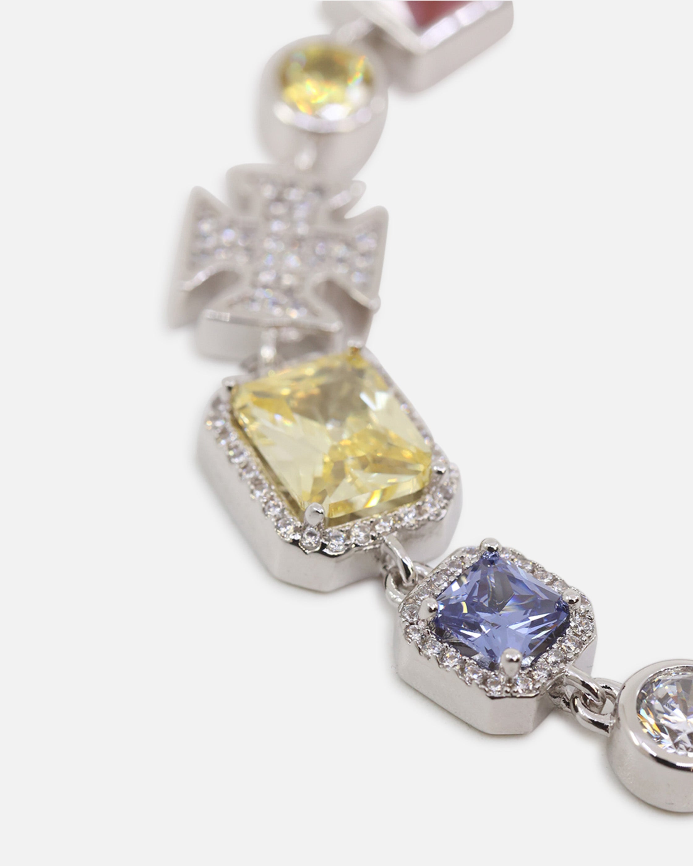 Saint Morta Candy Ice Bracelet Iced White Gold、mySite、zt4zffjzw