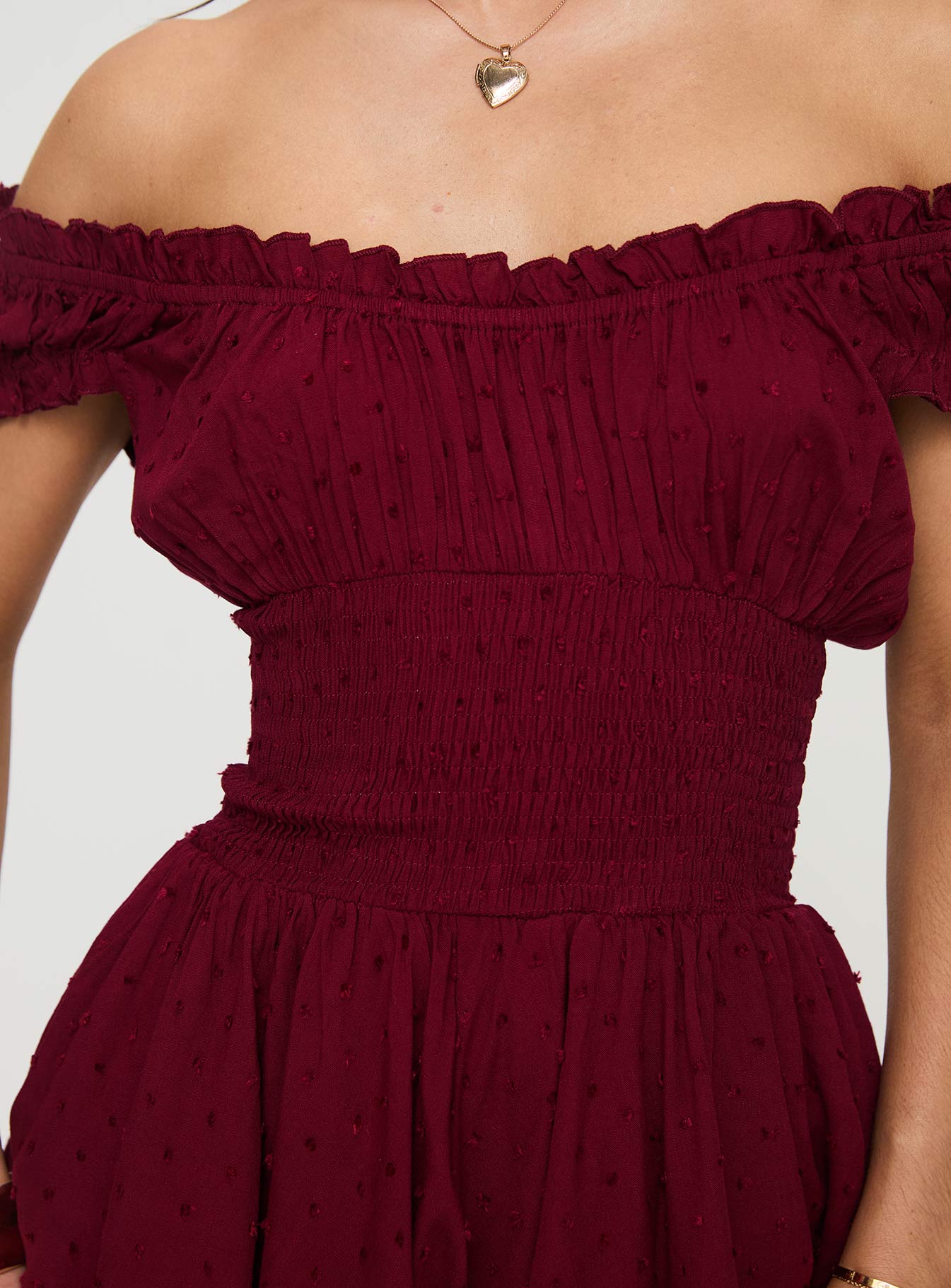 The Love Galore Romper Deep Cherry、mySite、solidvoid