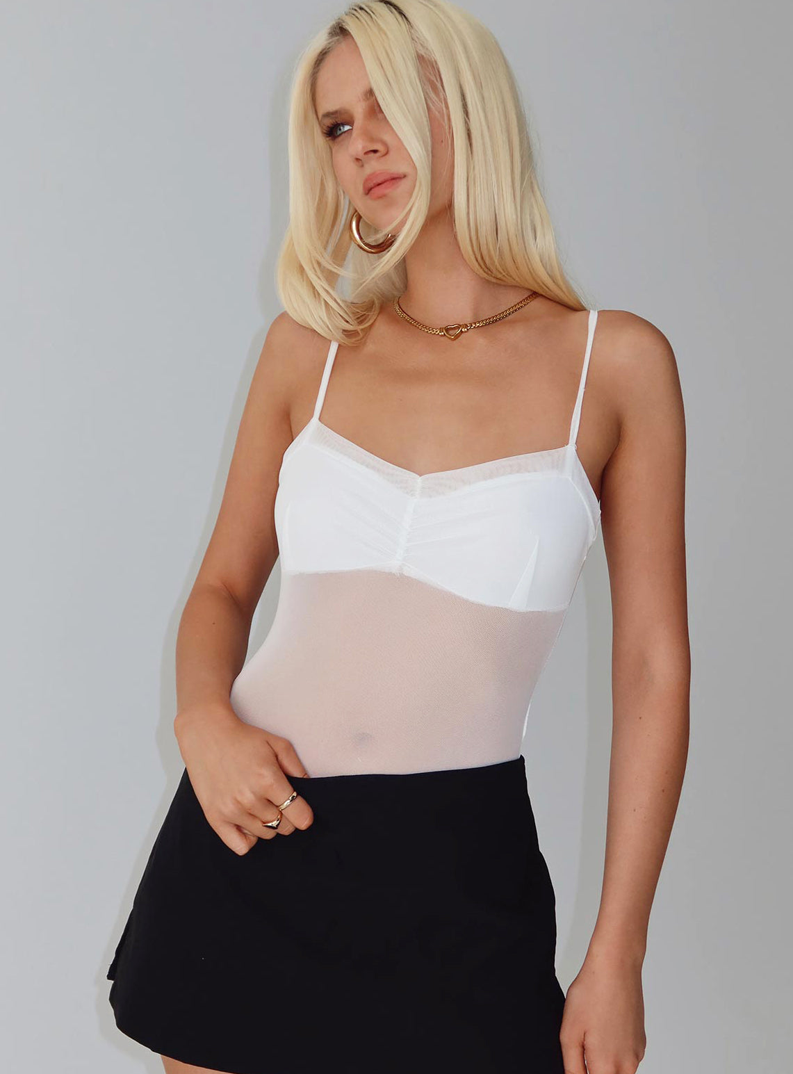 In The Club Bodysuit White、mySite、solidvoid