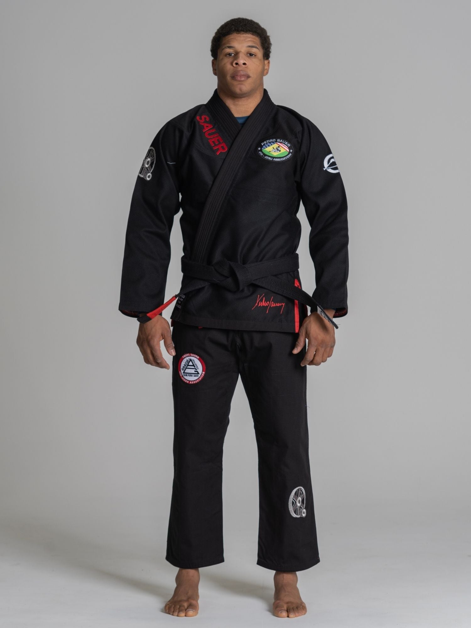 Pedro Sauer BJJ Signature Gi Black、mySite、gigharbornorthrealestate