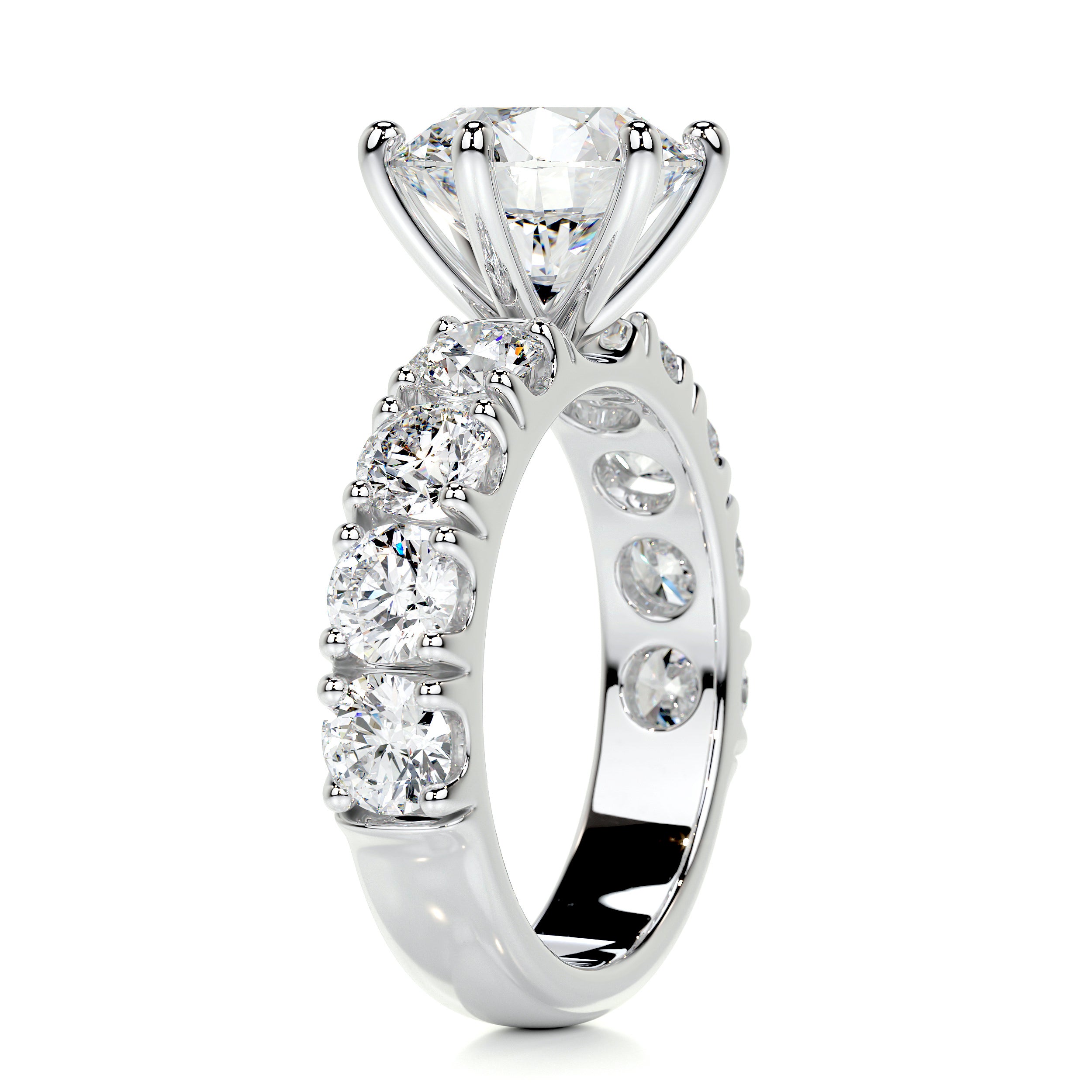 Molly Diamond Engagement Ring -18K White Gold、mySite、hinf8tx79