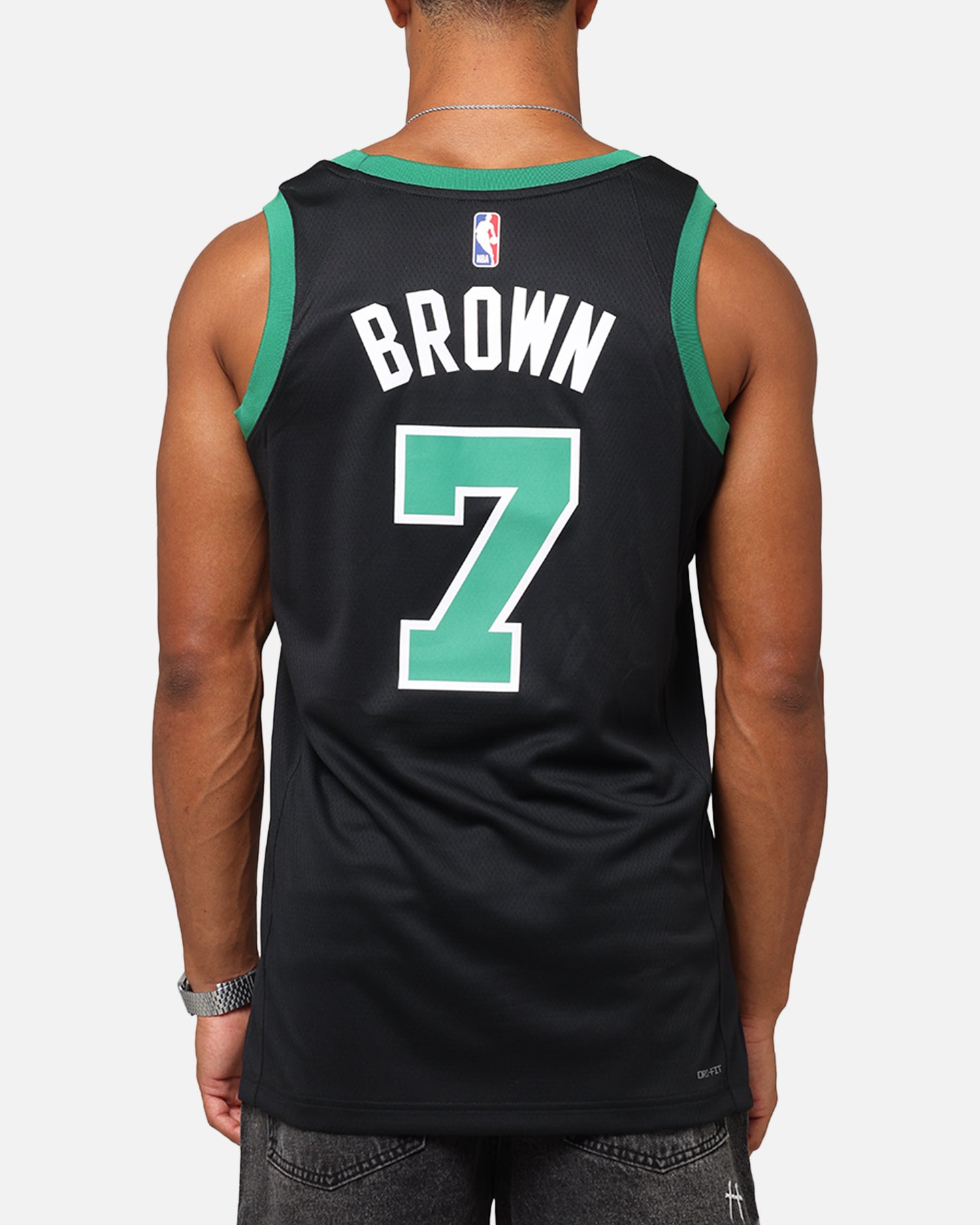 Nike Jaylen Brown Boston Celtics #7 Statement Edition 2022/23 Nike Dri-Fit NBA Swingman Jersey Black/Brown、mySite、zt4zffjzw