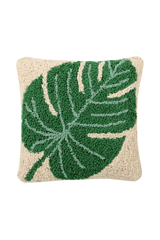 THROW PILLOW MONSTERA、mySite、gigharbornorthrealestate