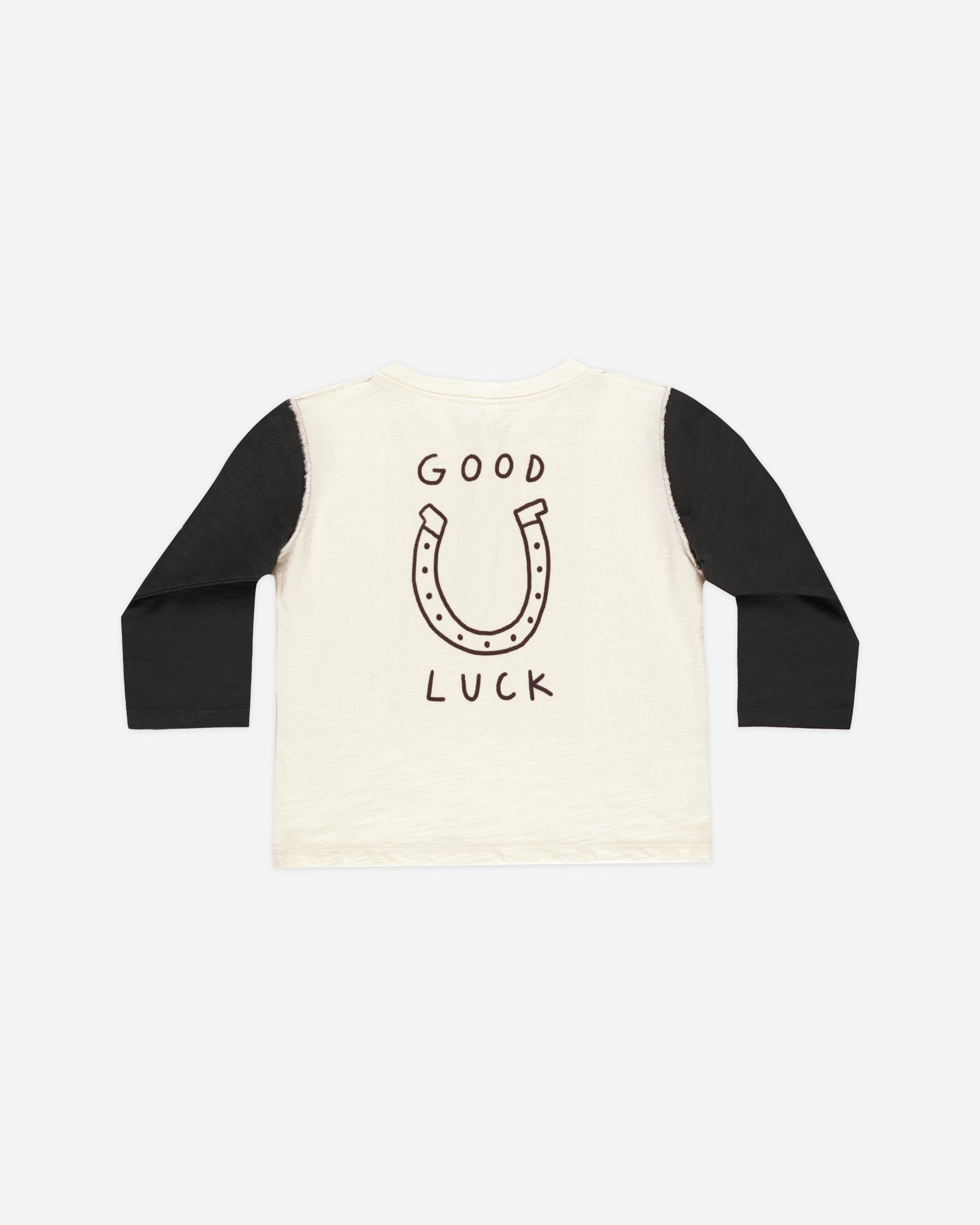  Henley Long Sleeve Tee || Good Luck、mySite、layawaytickets