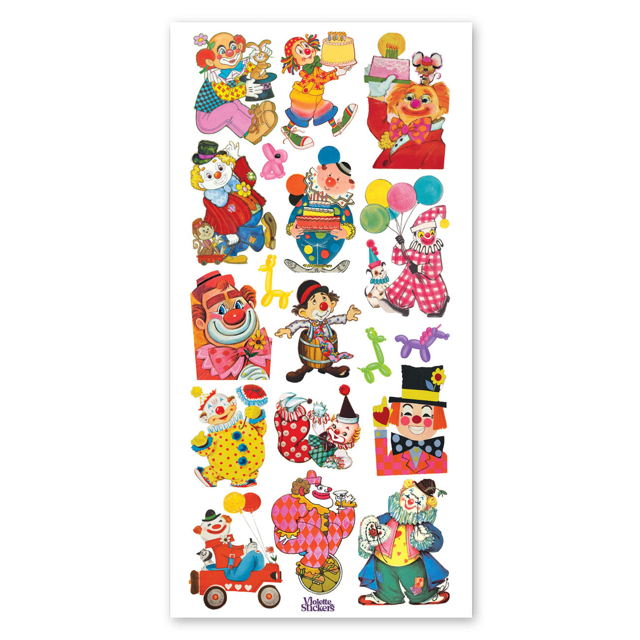  Clown Party Greetings Sticker、mySite、ghnorth