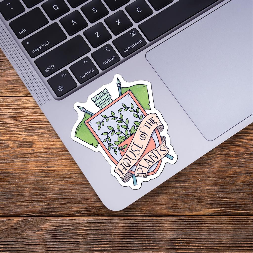  House Of The Plants Sticker、mySite、ghnorth