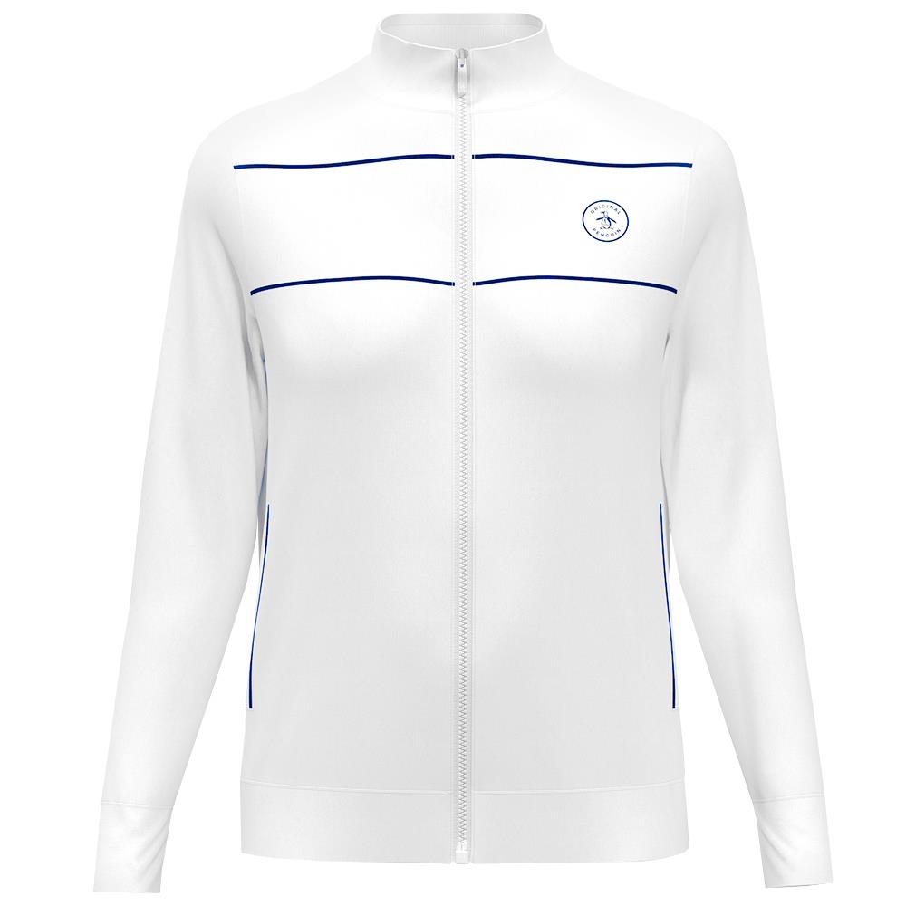 Penguin Women's Core Track Jacket - Bright White