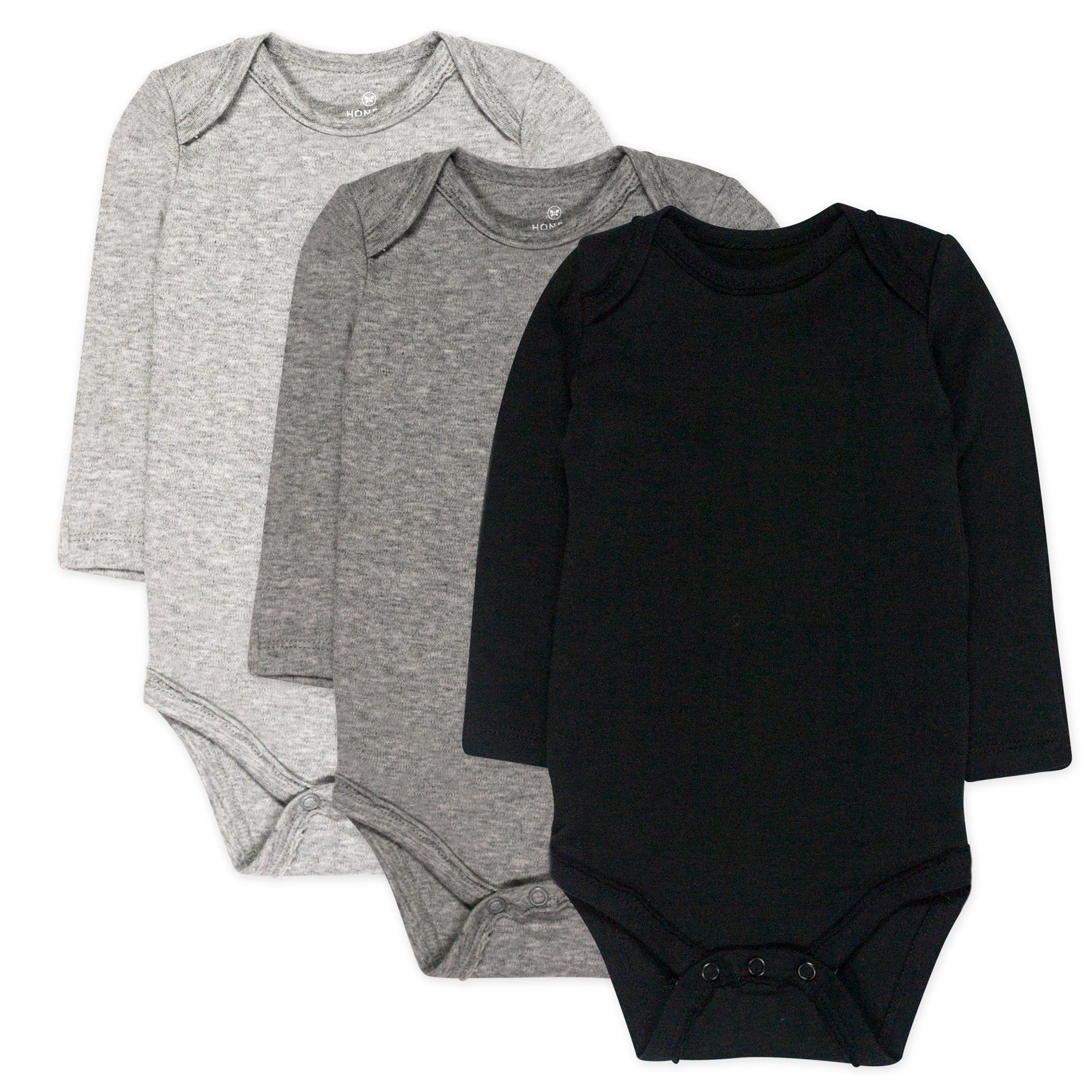  3-Pack Organic Cotton Long Sleeve Bodysuits、mySite、layawaytickets