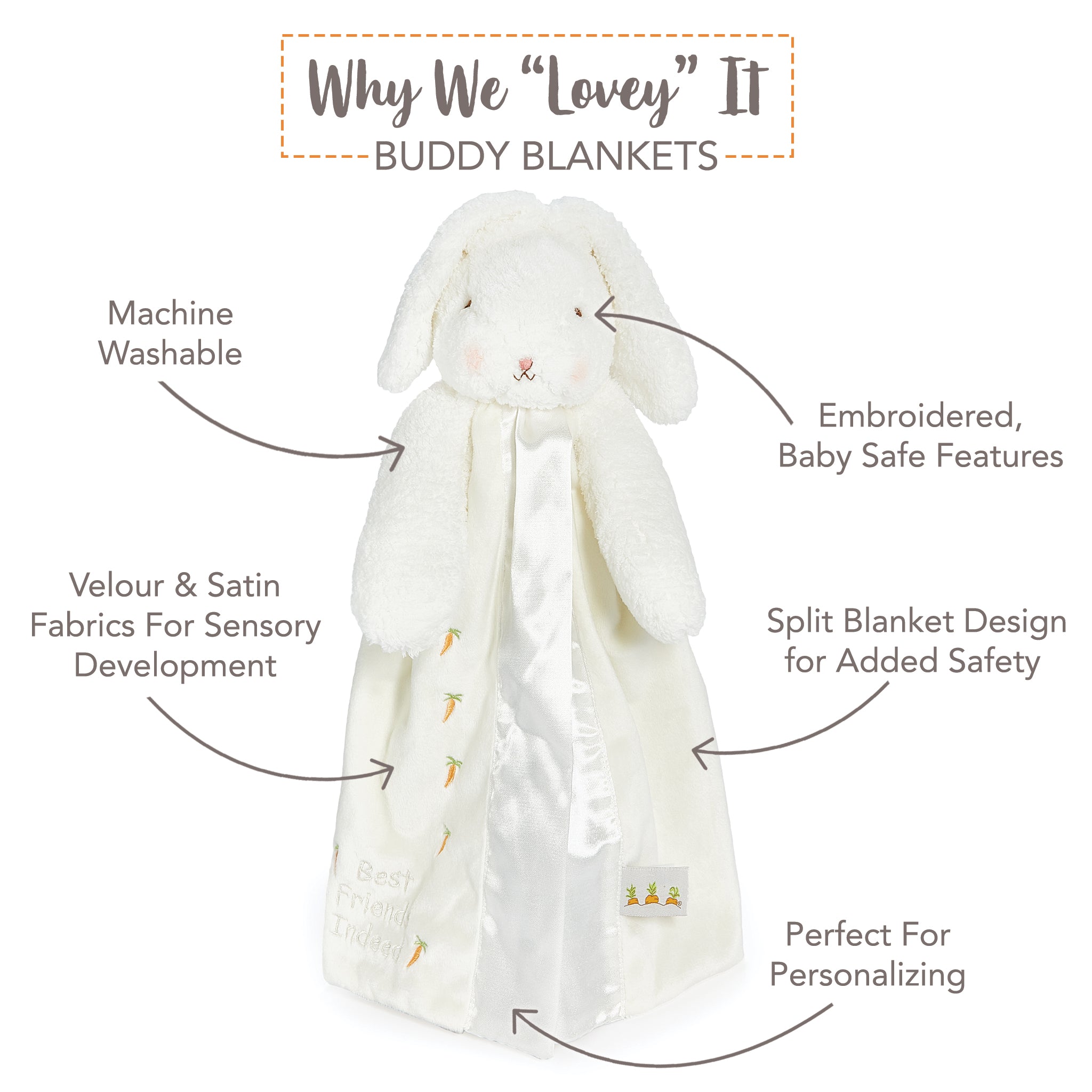 Bun Bun Bunny Buddy Blanket、mySite、g9winljtr