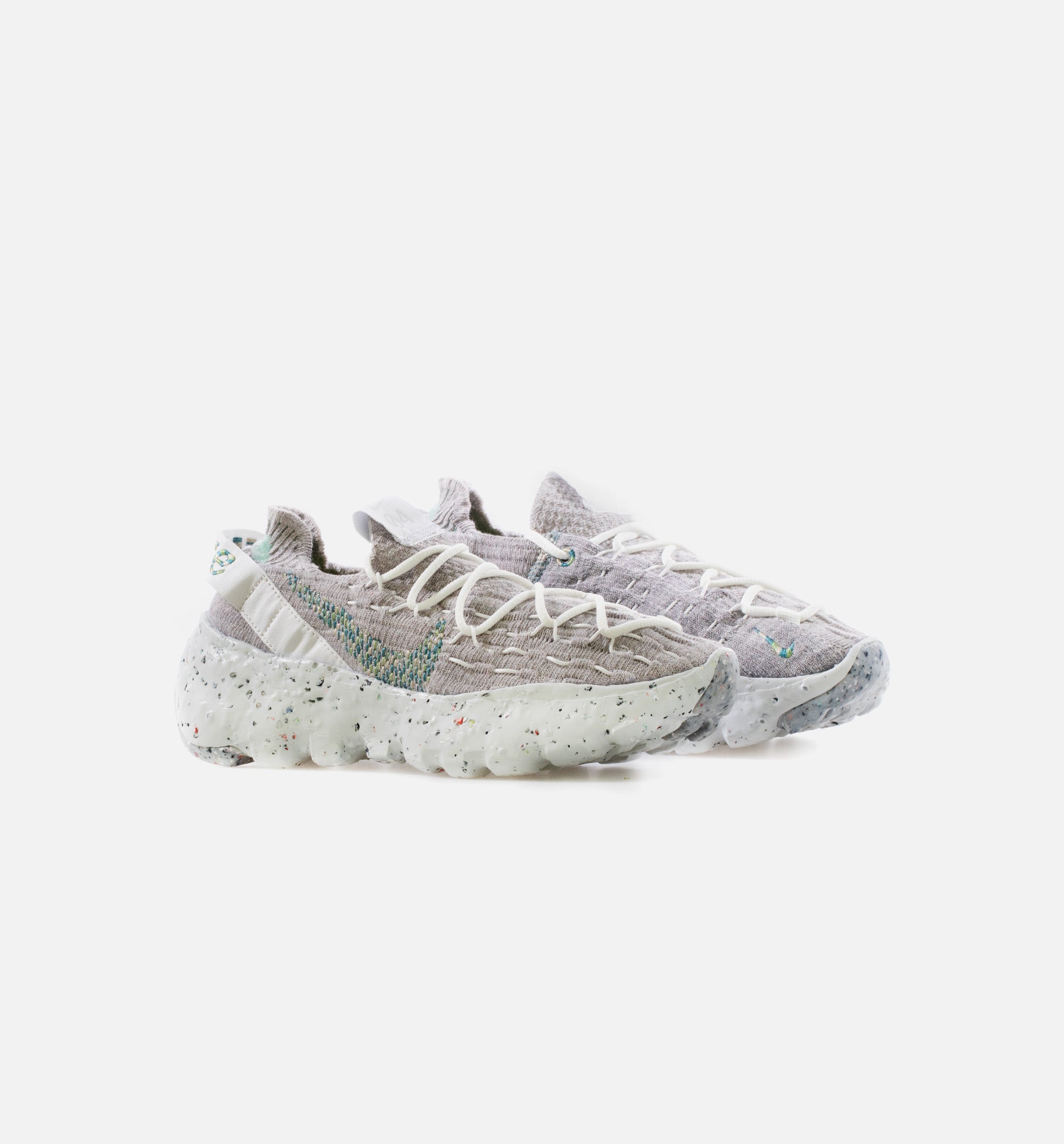 Space Hippie 04 Womens Running Shoe - Summit White/Photon Dust/Mean Green、mySite、dreamappss