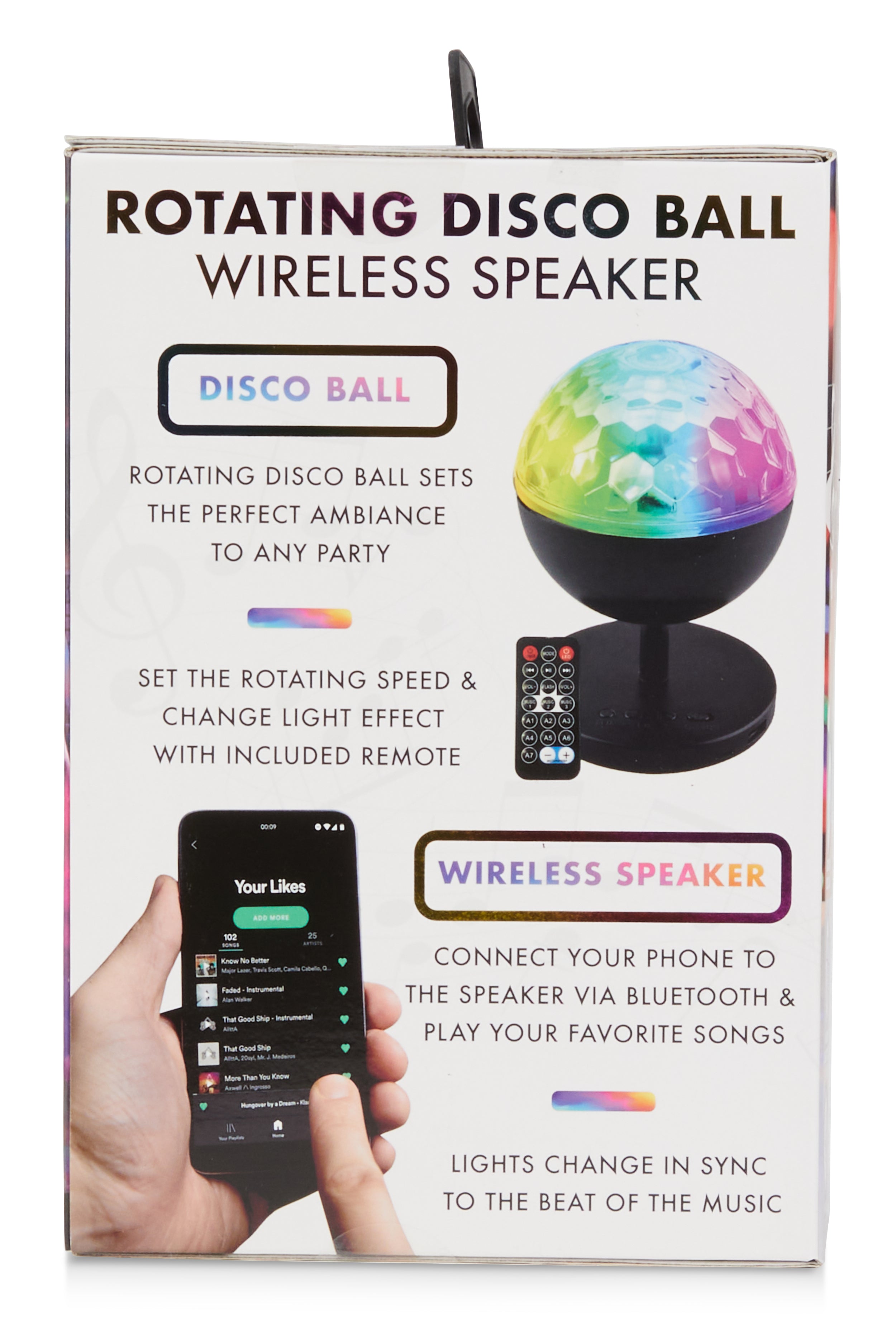 Rotating Disco Ball Wireless Speaker、mySite、camillekostekn