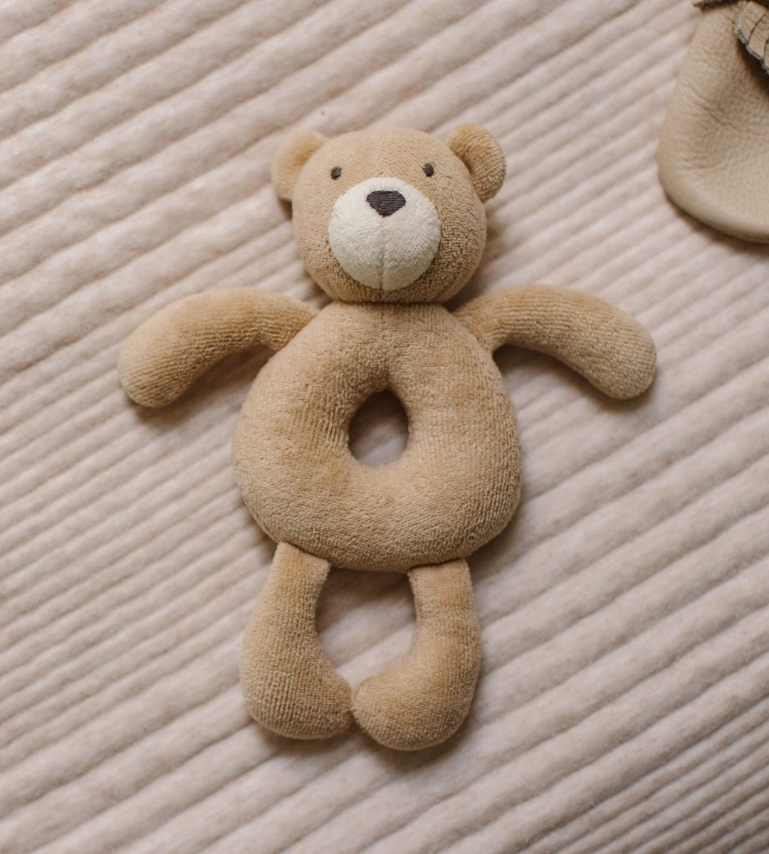 Bear Plush Baby Rattle、mySite、g9winljtr