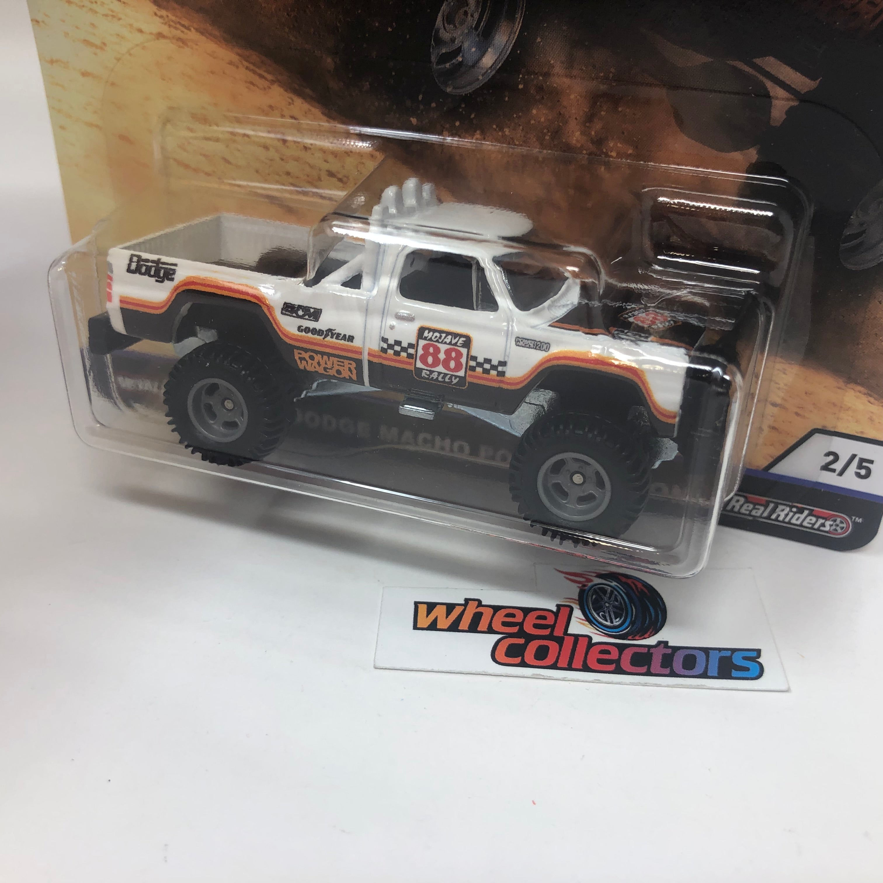 '80 Dodge Macho Power Wagon * Hot Wheels DESERT RALLY Car Culture、mySite、hgirdovlk