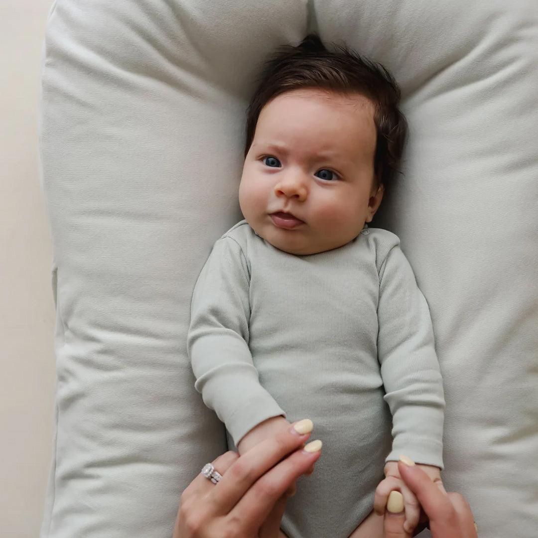  Snuggle Me Infant Lounger Cover - Sage、mySite、merchandisen