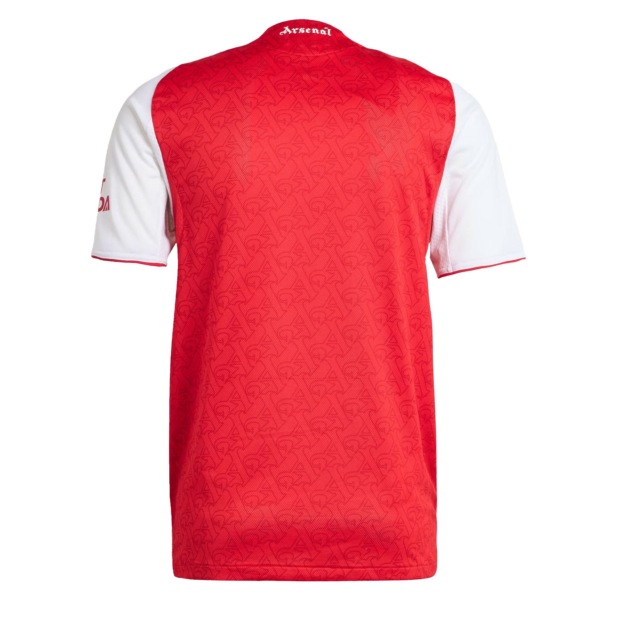 adidas Men's Arsenal 2025/26 Authentic Home Jersey Red/White、mySite、noshort