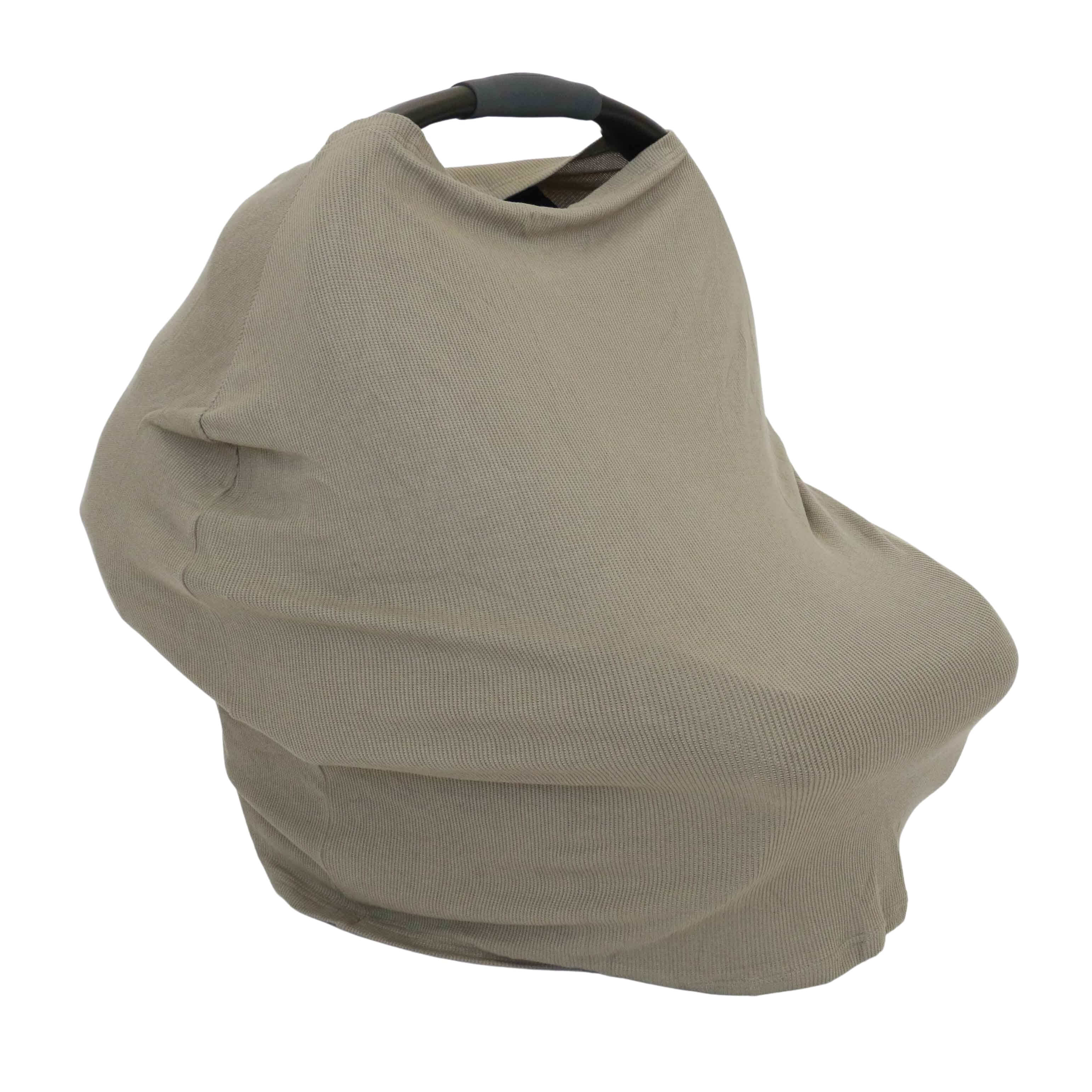  Eucalyptus Bamboo Waffle Multi-Use Stretchy Car Seat & Nursing Cover、mySite、layawaytickets