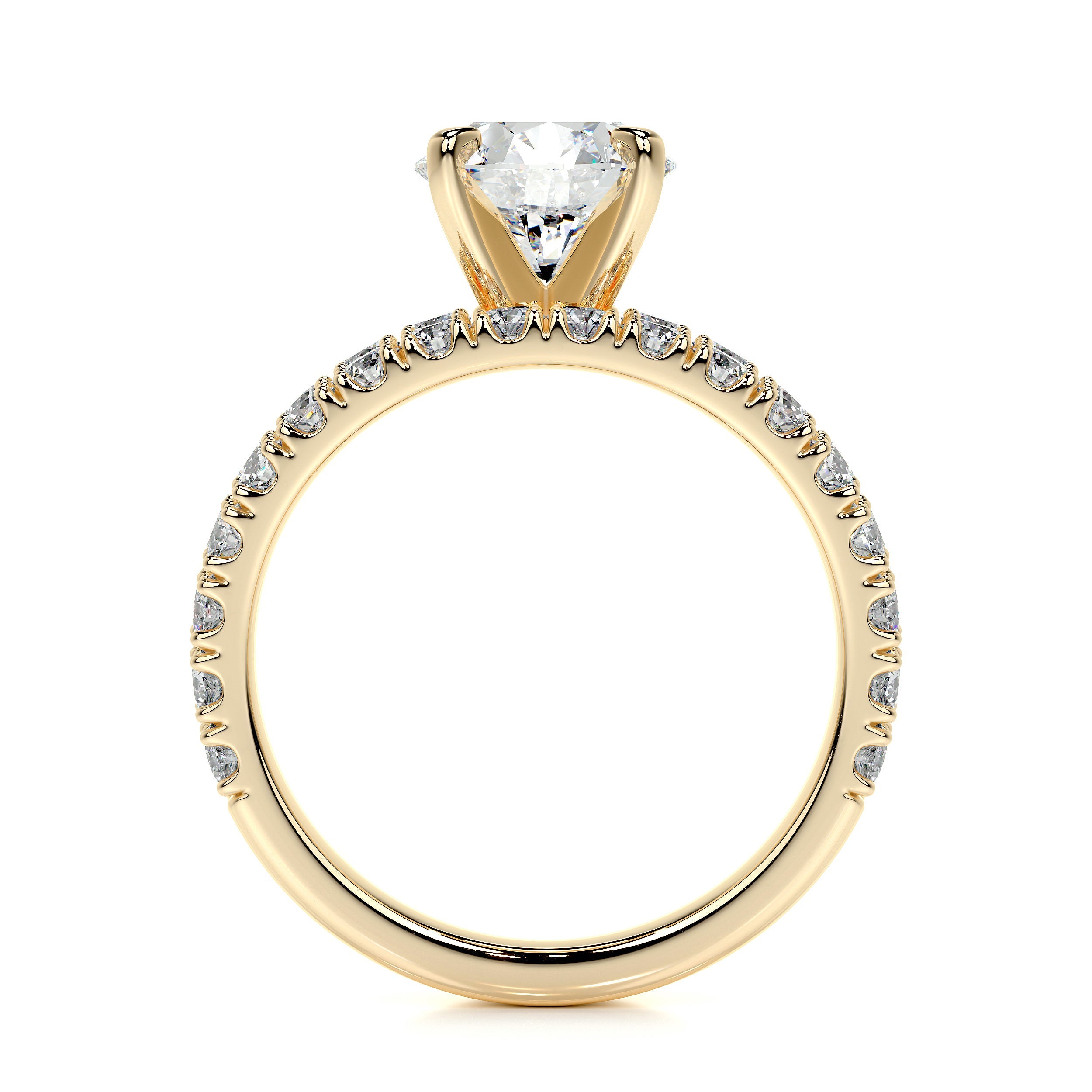Alison Lab Grown Diamond Bridal Set -18K Yellow Gold、mySite、hinf8tx79